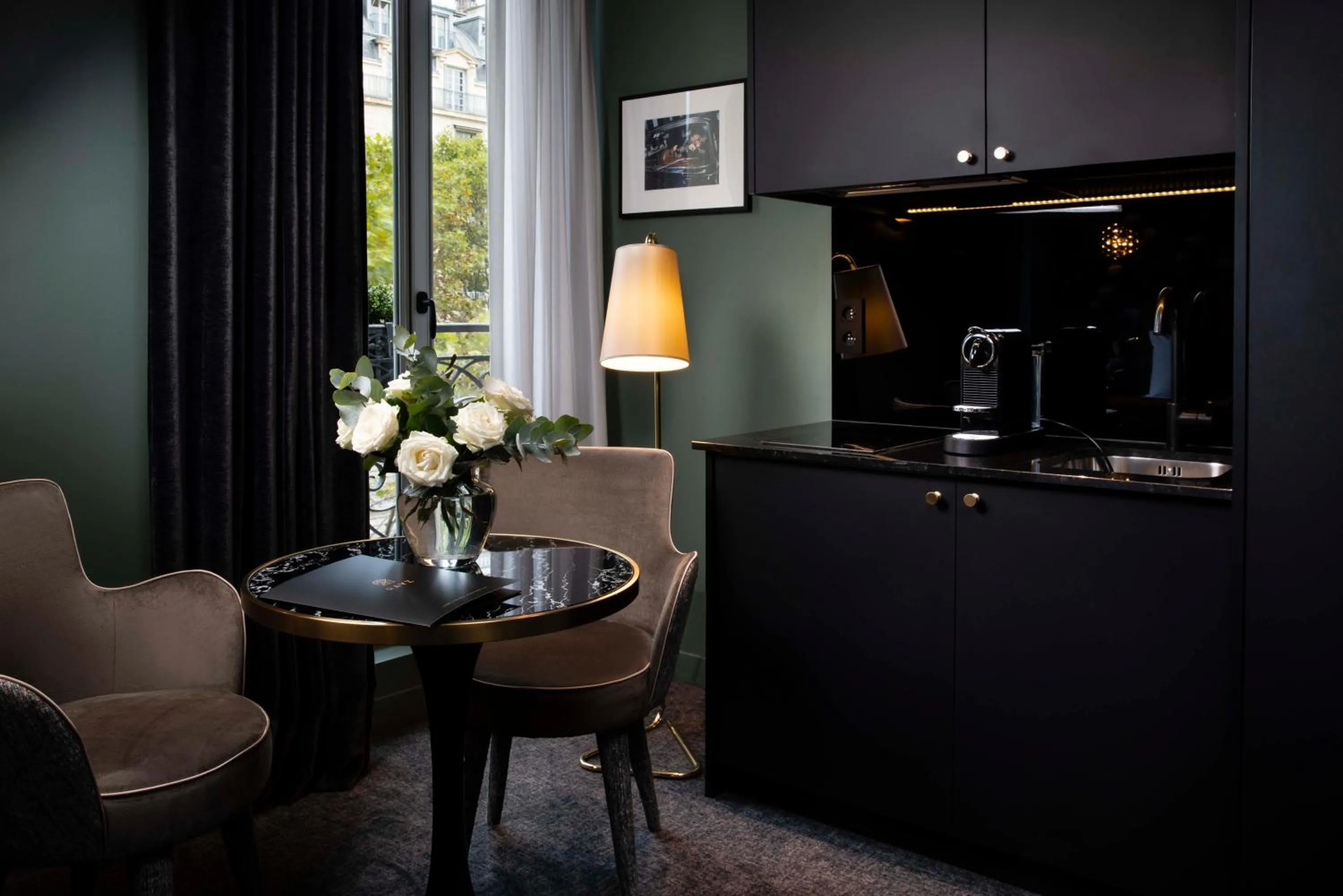 Seating area in Rayz Eiffel