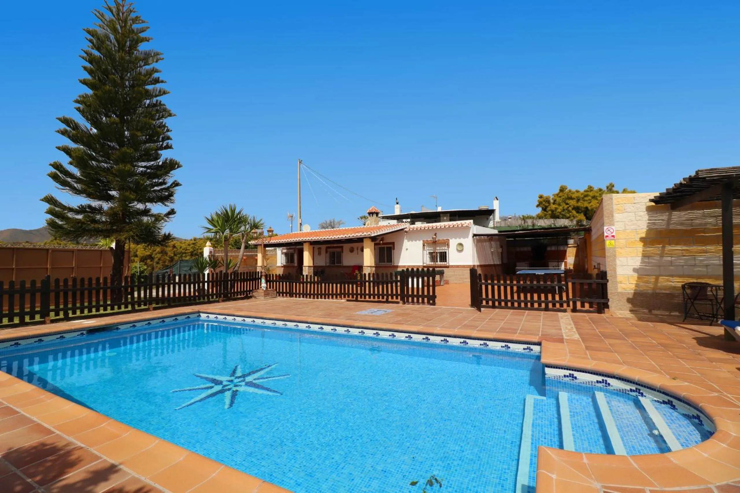 Swimming pool in Villa Rocio by SpainSunRentals 1008