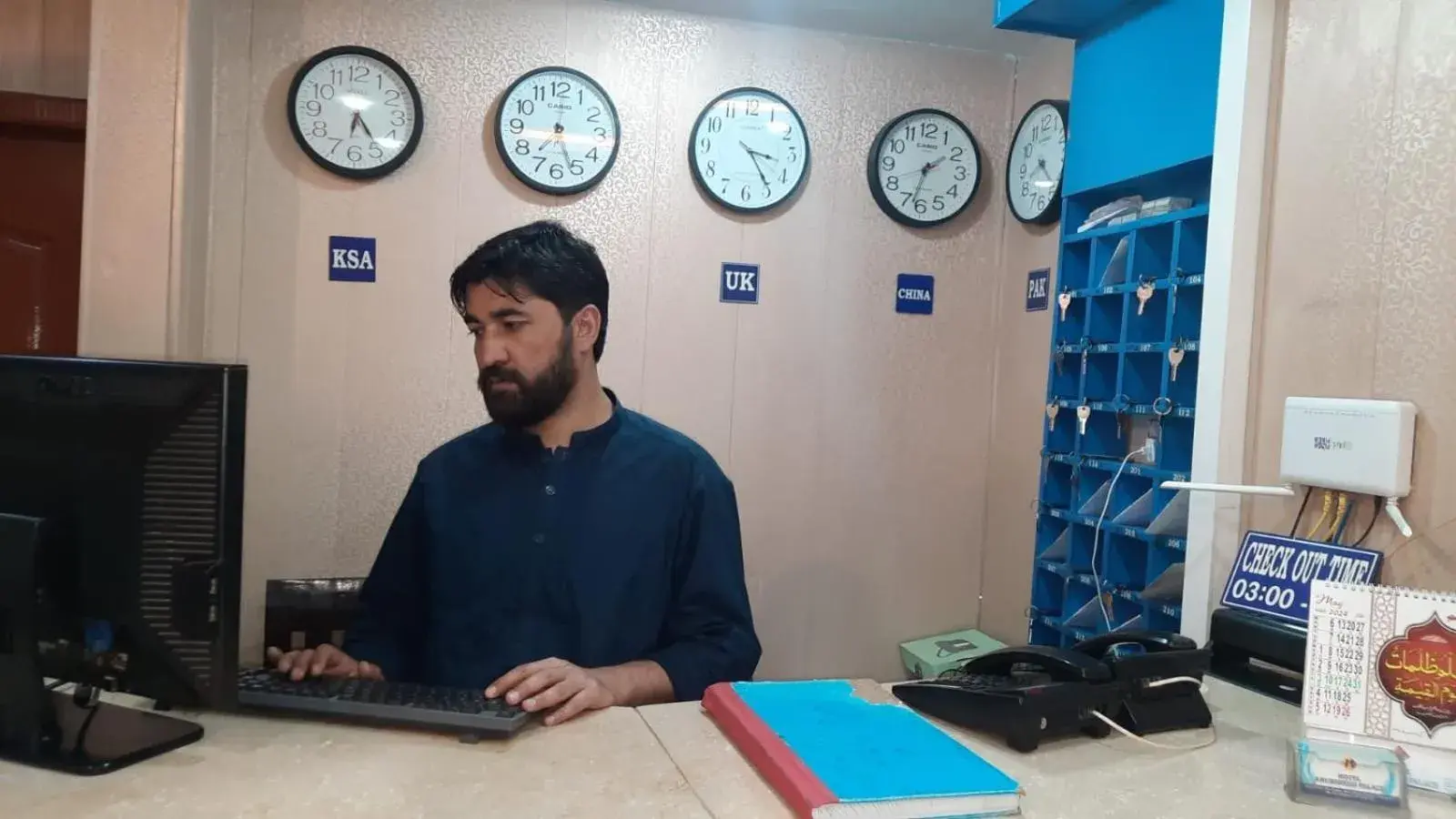 Lobby or reception in Hotel Khursheed Palace Lobby or reception in Hotel Khursheed Palace