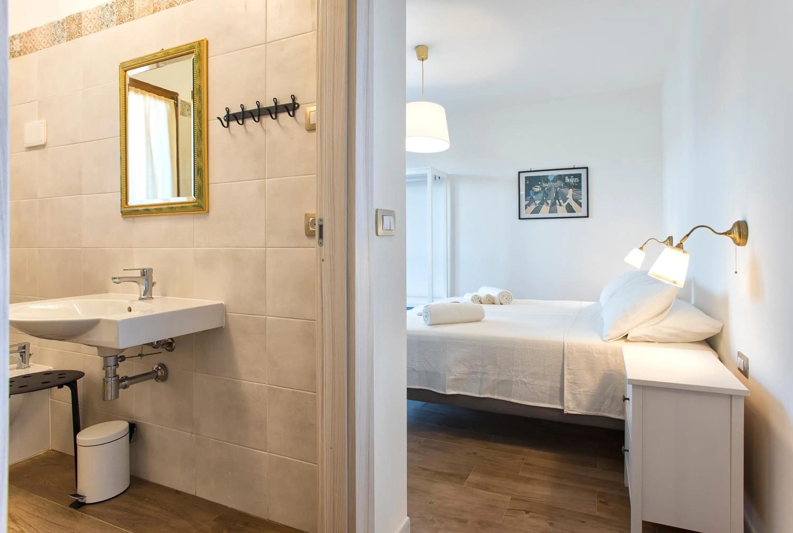 Bed in Sand'Ana House B&b