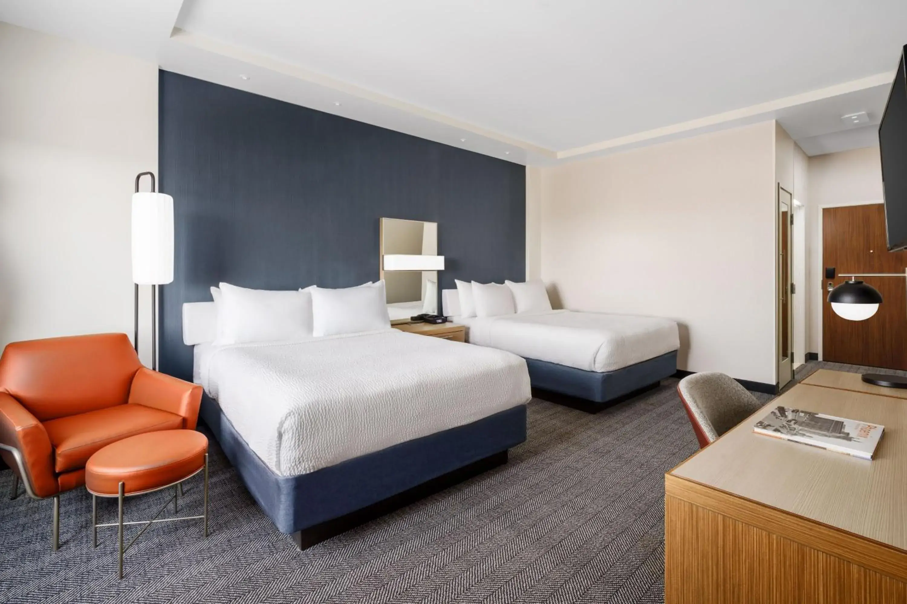 Queen Room with Two Queen Beds in Courtyard by Marriott Phoenix Mesa Gateway Airport Queen Room with Two Queen Beds in Courtyard by Marriott Phoenix Mesa Gateway Airport