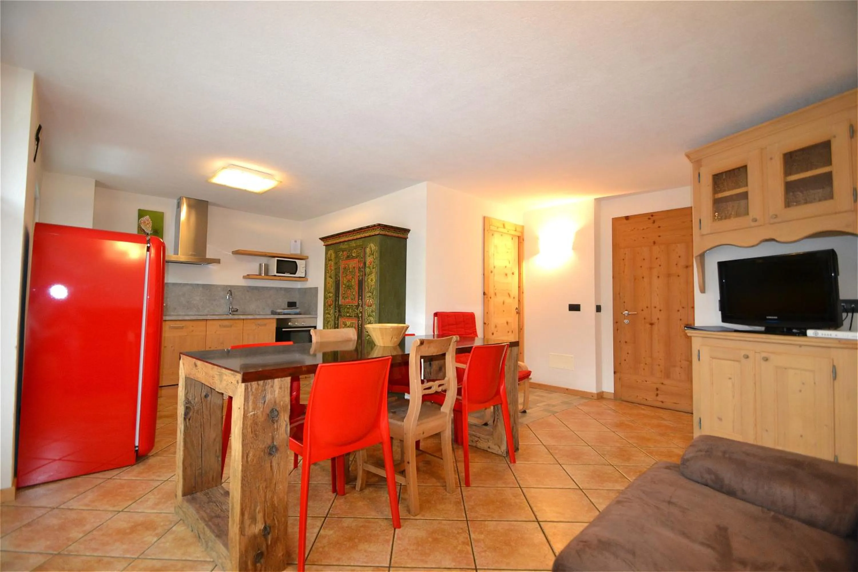 Communal lounge/ TV room in Appartamenti Calanda - Livigno Center