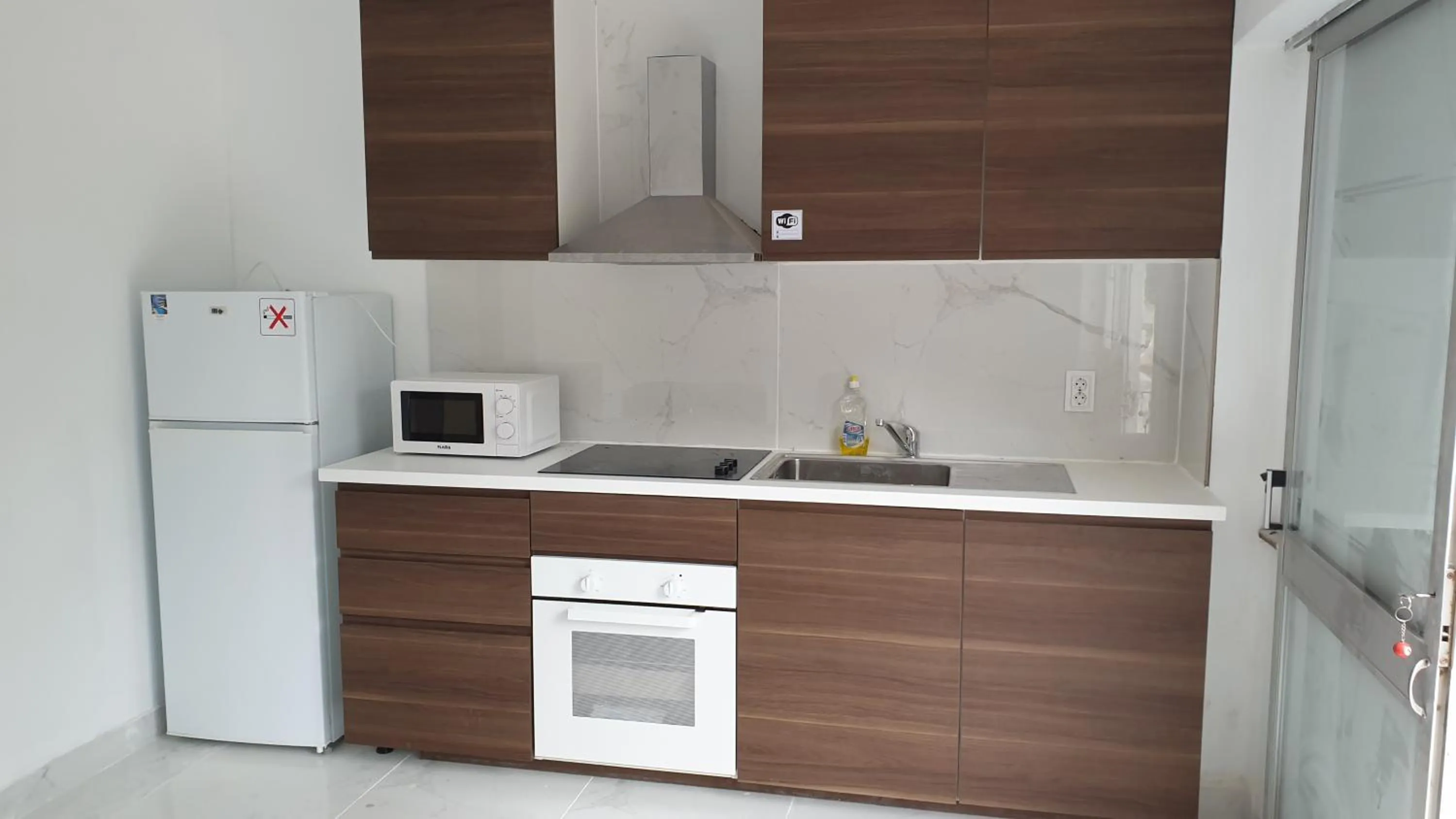 Kitchen or kitchenette in AAA Ana Albufeira Apartments