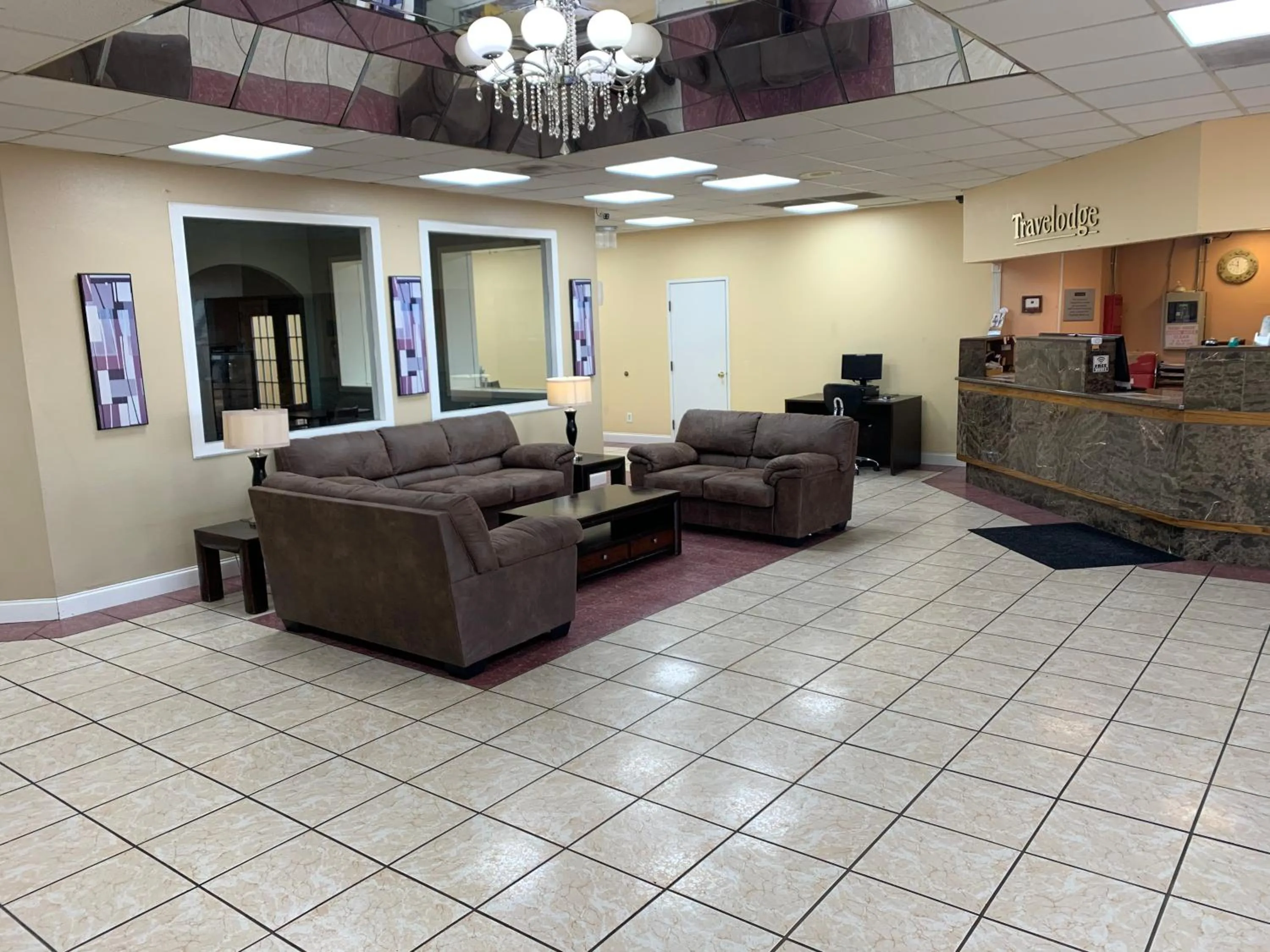 Lobby or reception in Travelodge by Wyndham Odessa