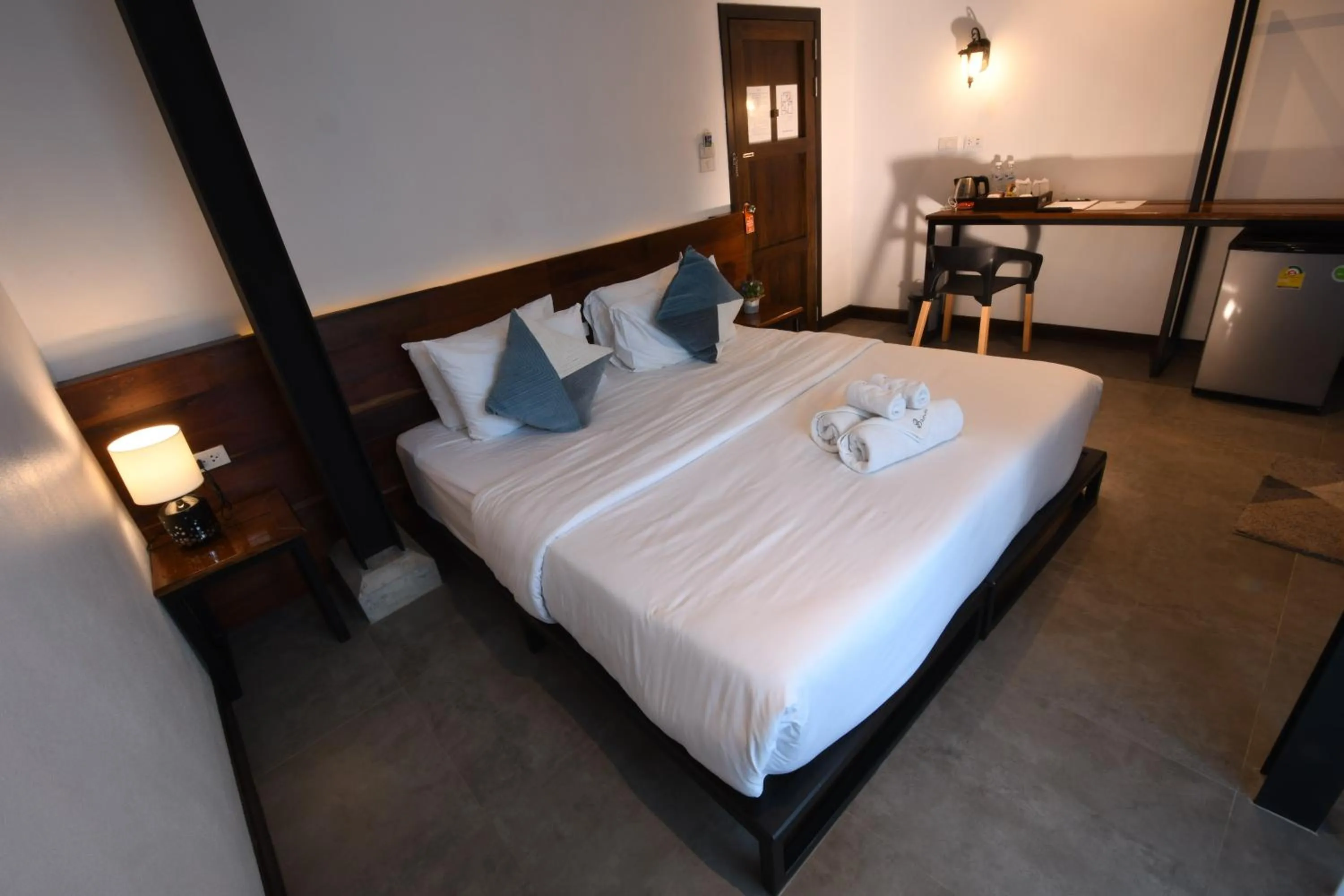 Photo of the whole room, Bed in The Eight Ratvithi House