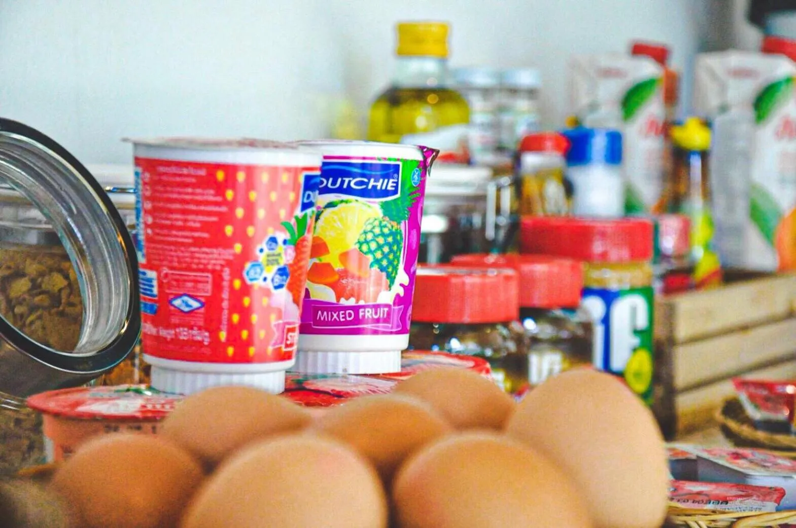 Food close-up in The Eight Ratvithi House