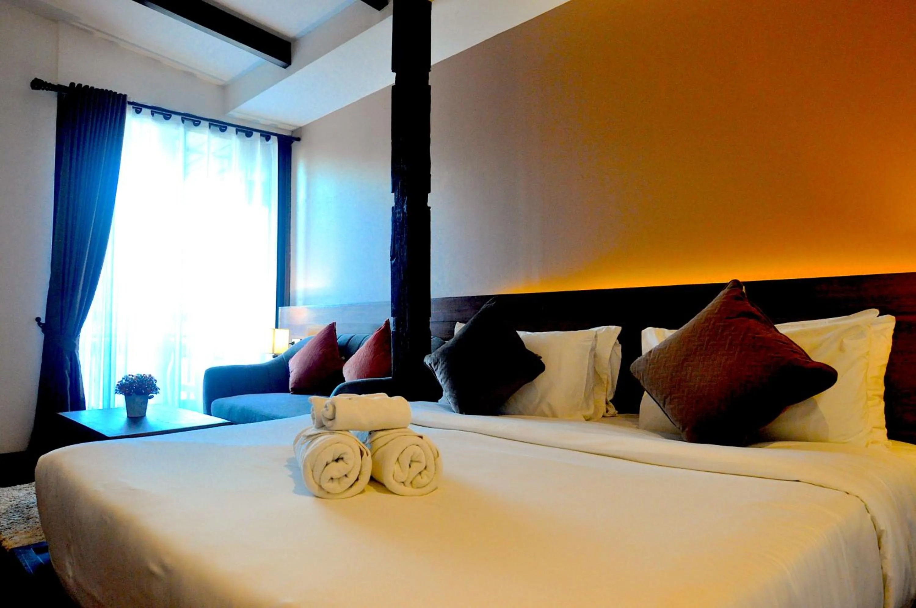 Bed in The Eight Ratvithi House