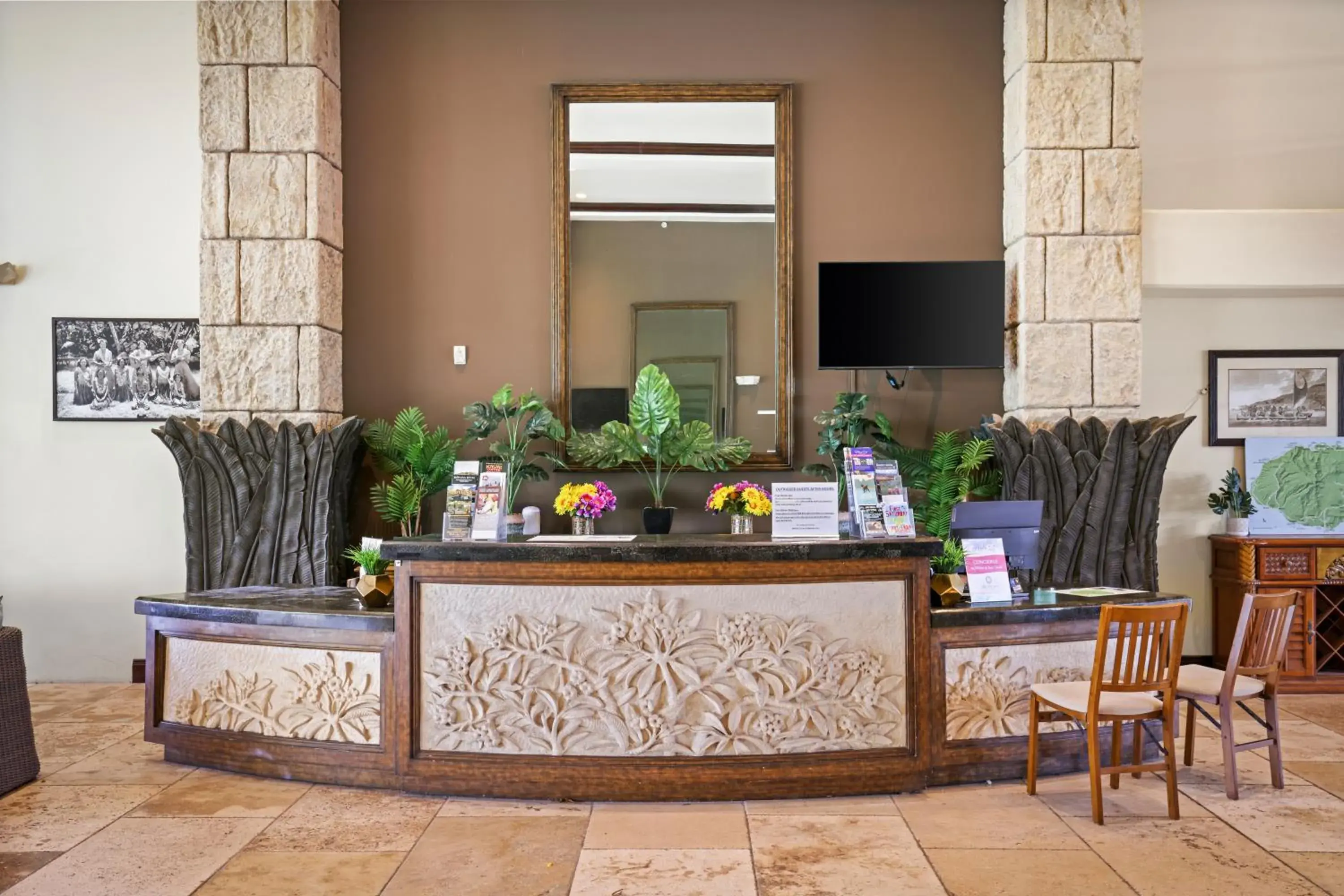 Lobby or reception in Waipouli Beach Resort and Spa Kauai by OUTRIGGER Lobby or reception in Waipouli Beach Resort and Spa Kauai by OUTRIGGER