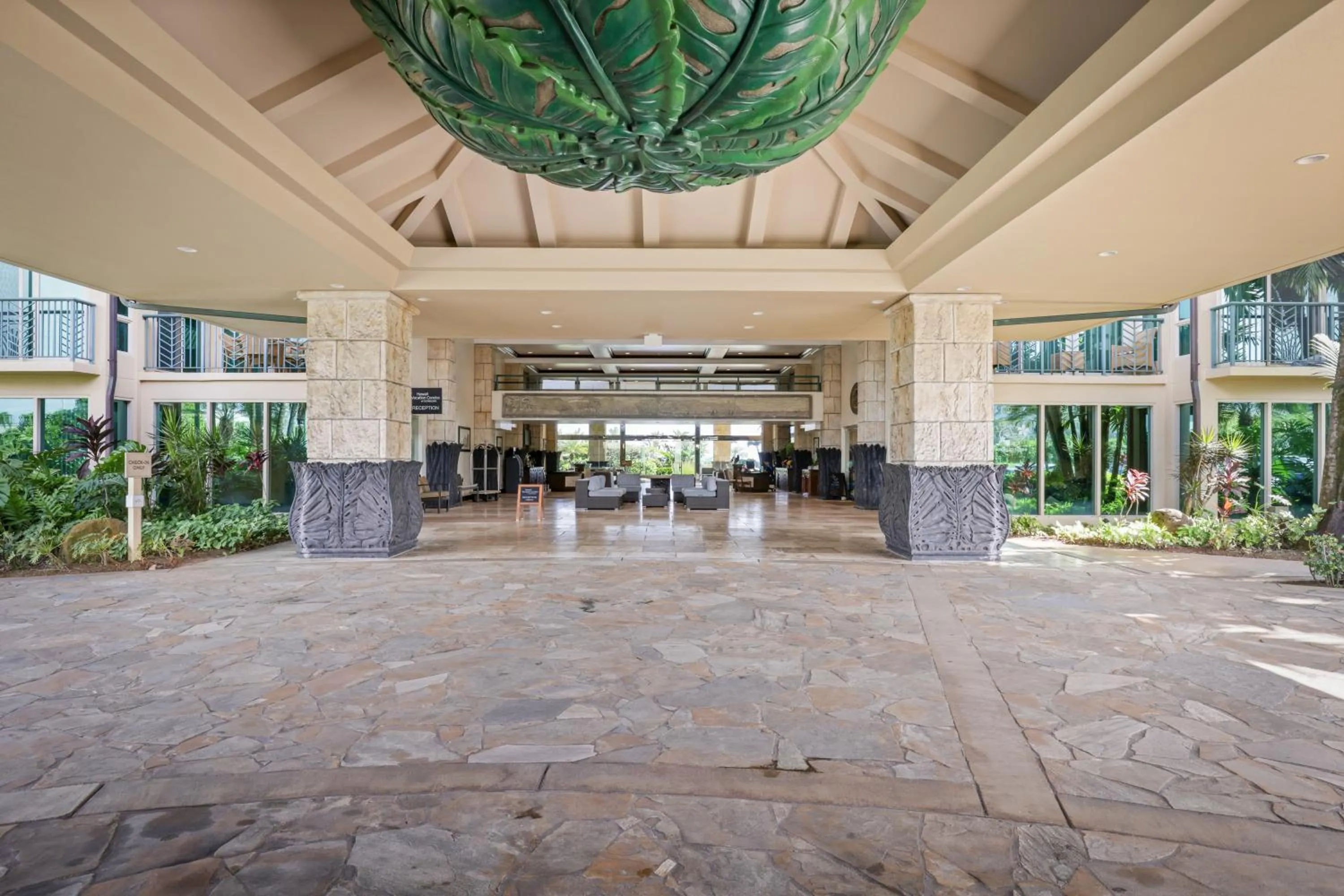 Lobby or reception in Waipouli Beach Resort and Spa Kauai by OUTRIGGER