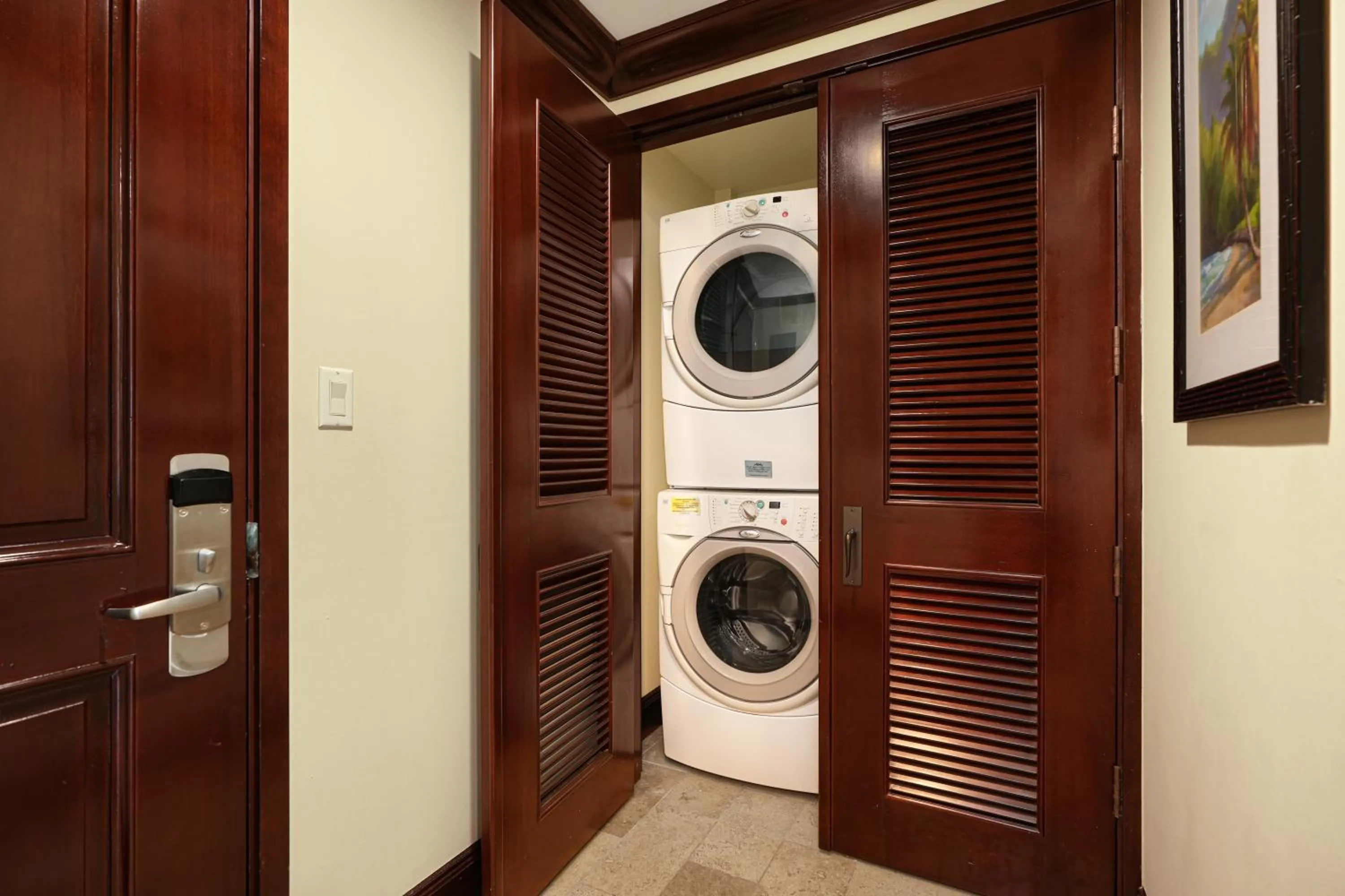 washing machine in Waipouli Beach Resort and Spa Kauai by OUTRIGGER