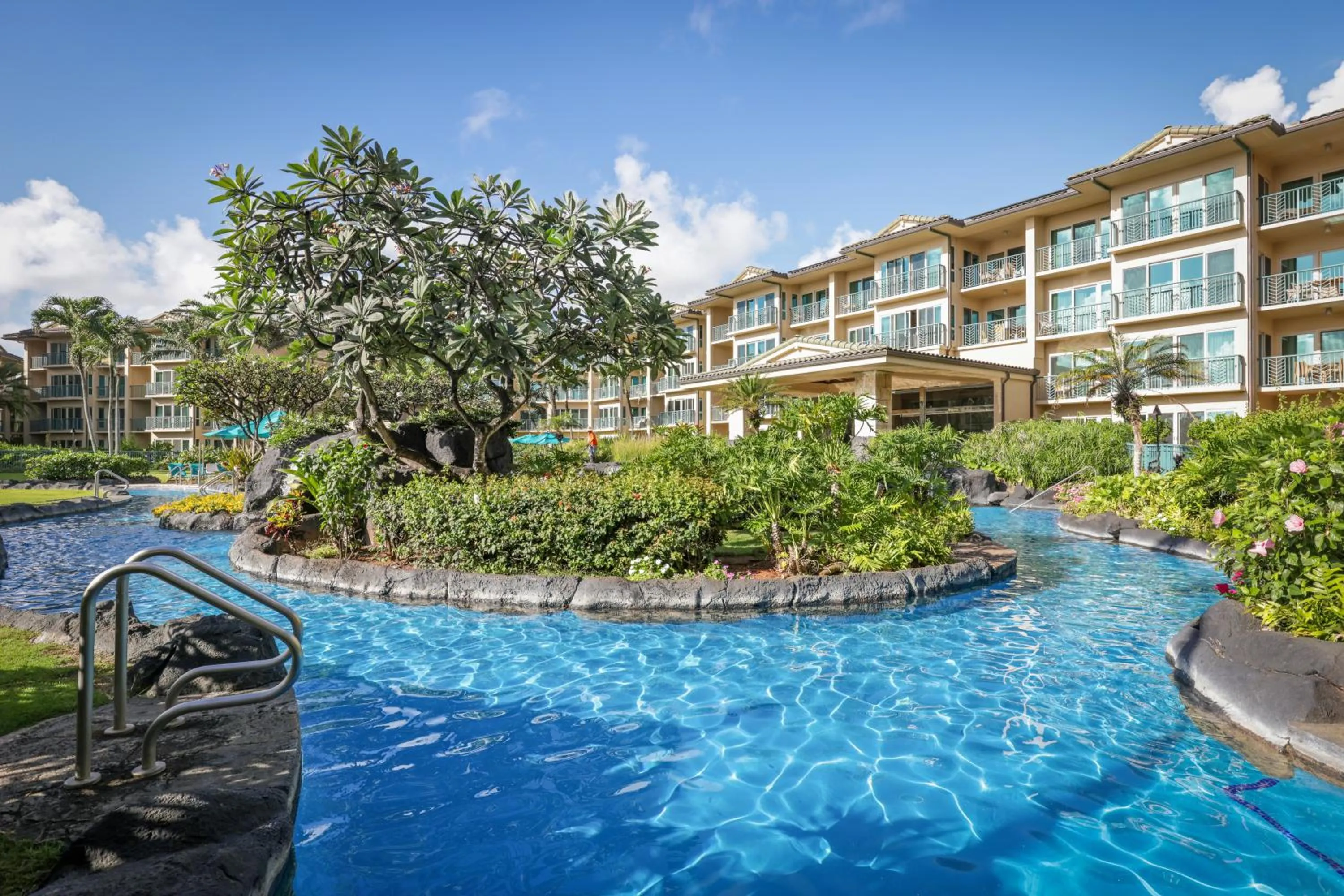 Swimming pool in Waipouli Beach Resort and Spa Kauai by OUTRIGGER