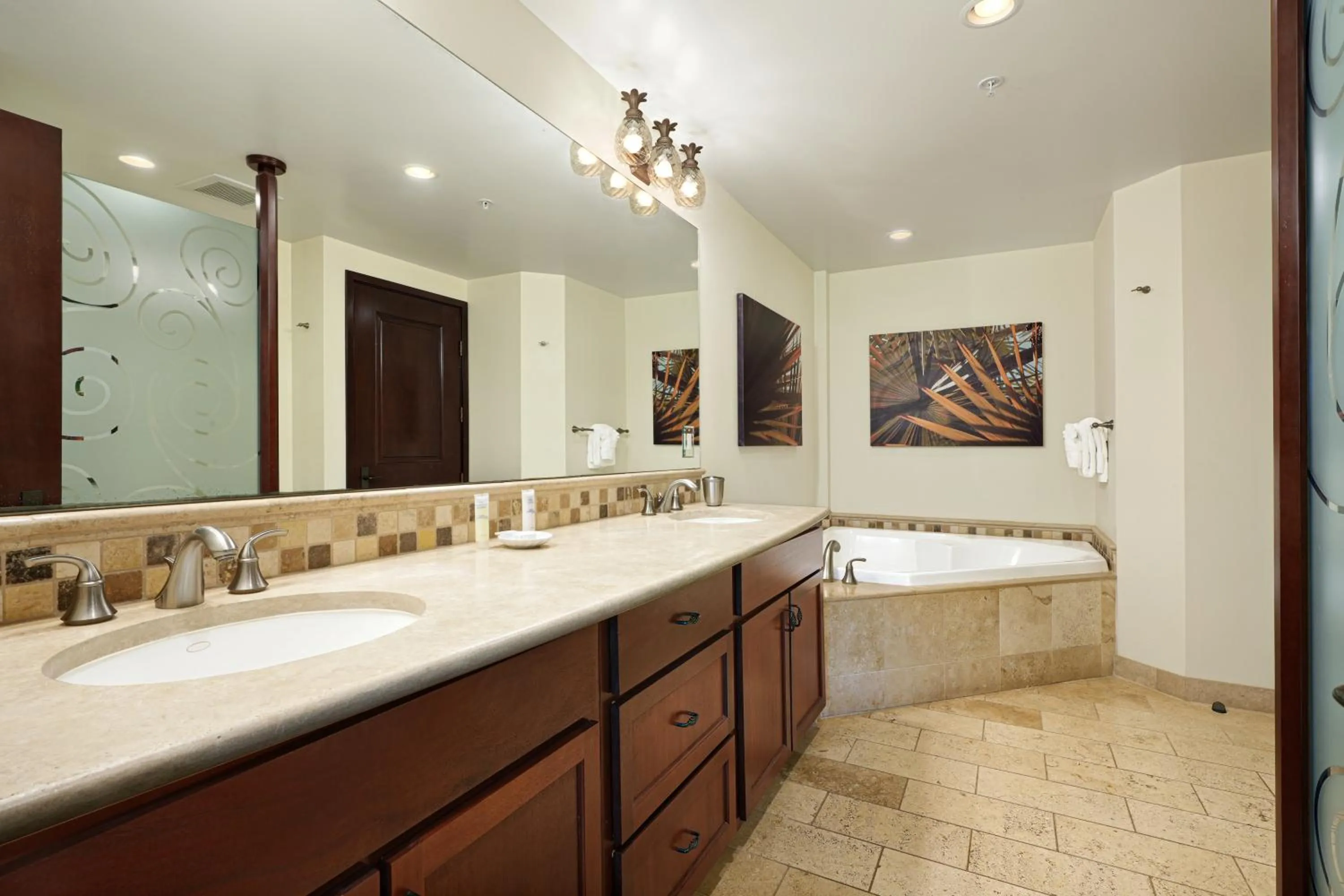 Bathroom in Waipouli Beach Resort and Spa Kauai by OUTRIGGER