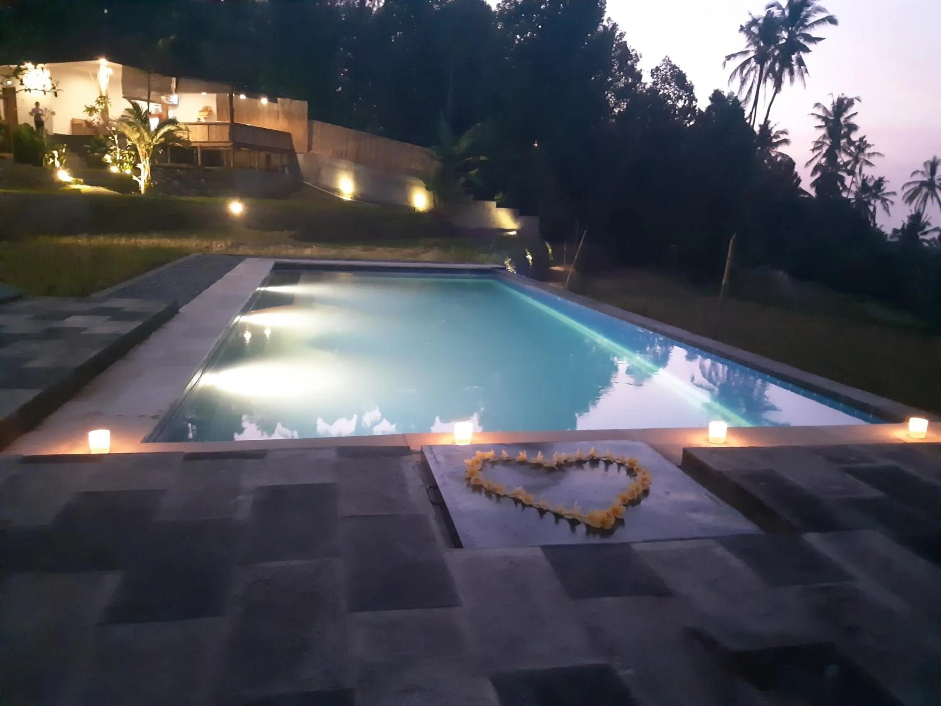 Pool view in Bali De Pardis Cottage