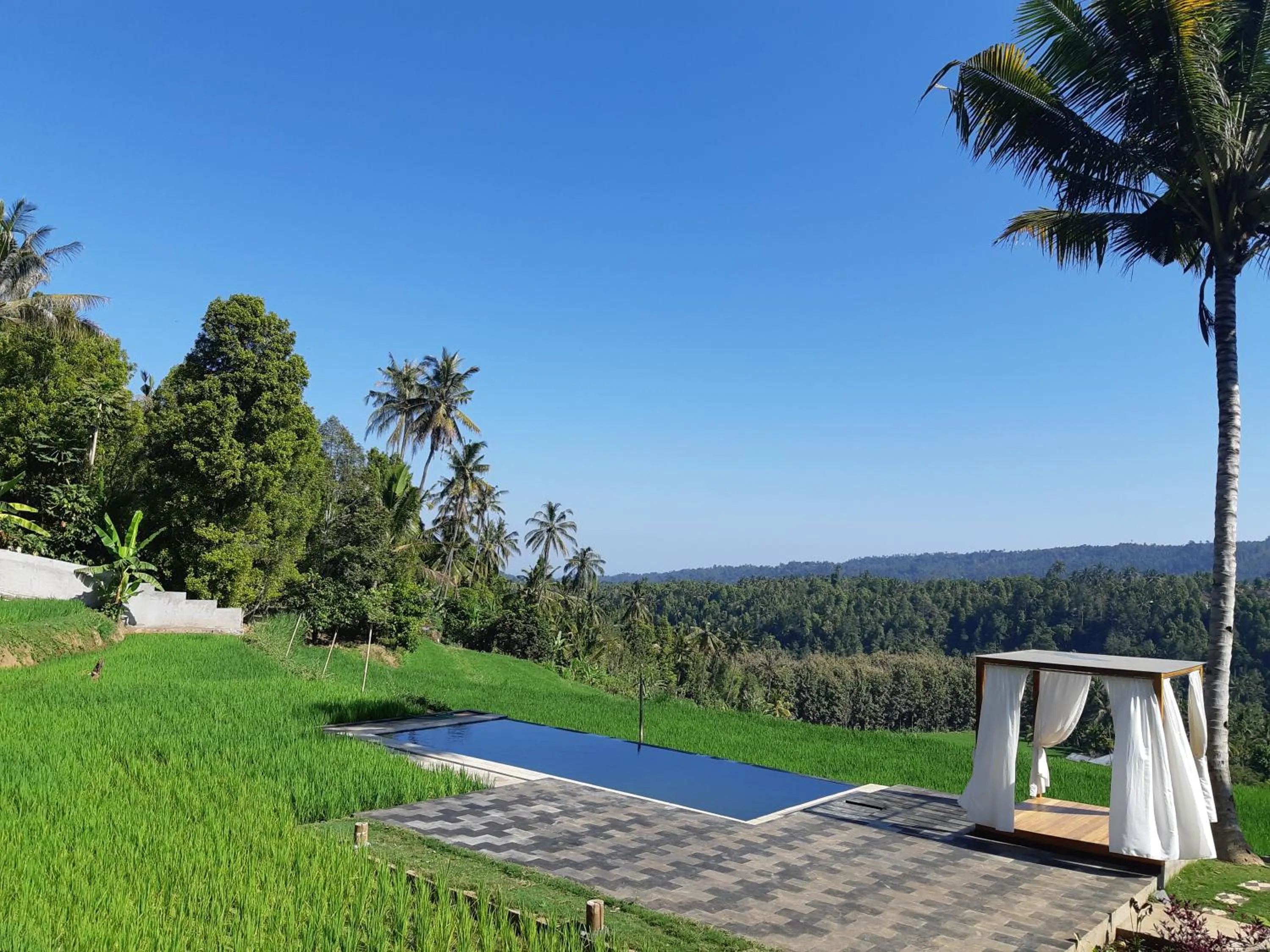 Garden in Bali De Pardis Cottage