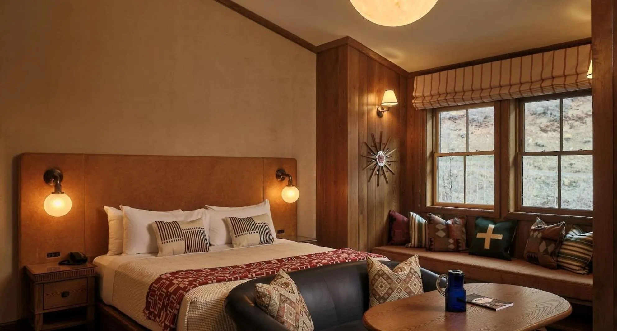 Bed in Sundance Mountain Resort