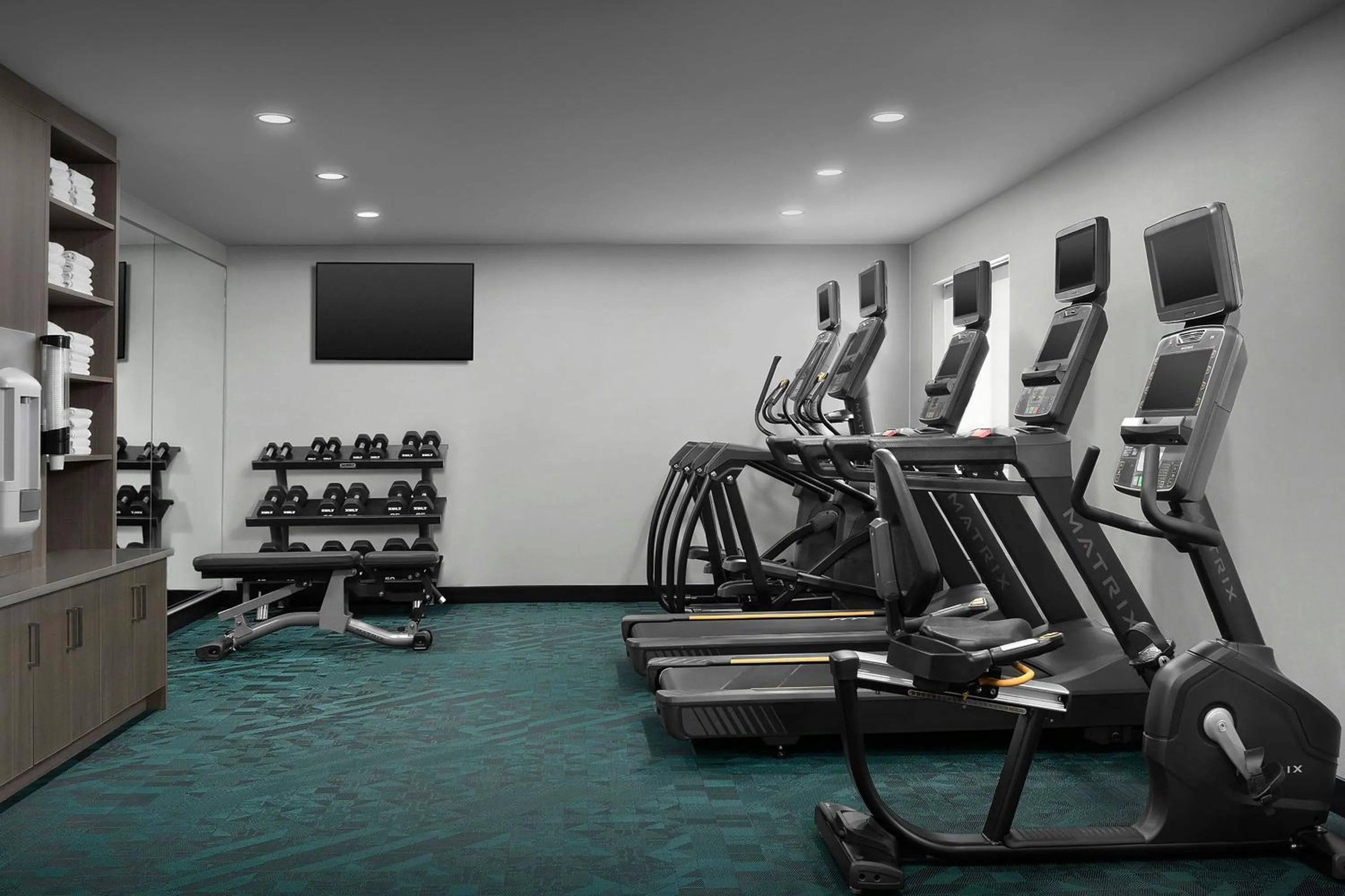 Fitness centre/facilities in TownePlace Suites by Marriott Annapolis