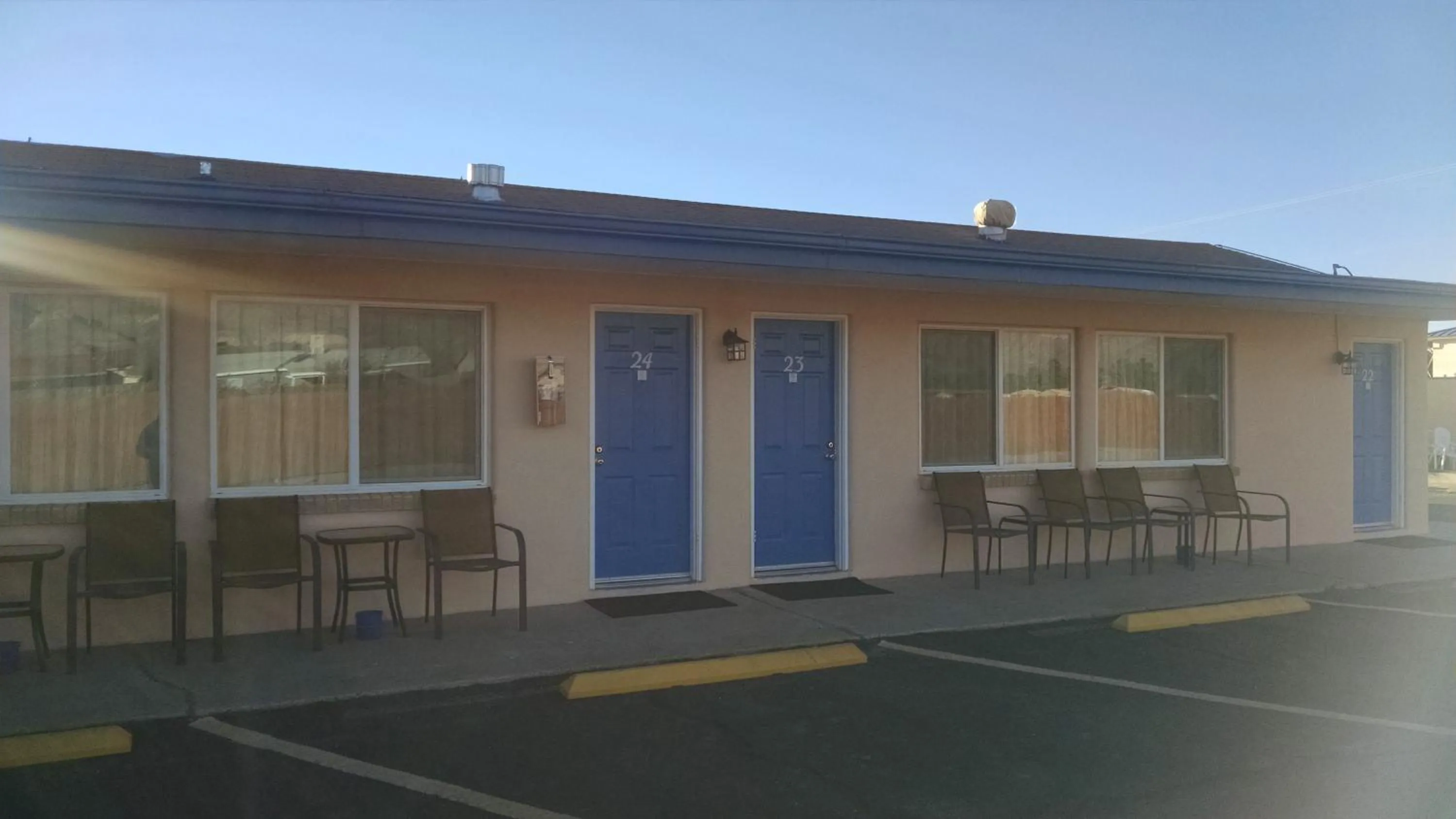 Property building in White Sands Motel