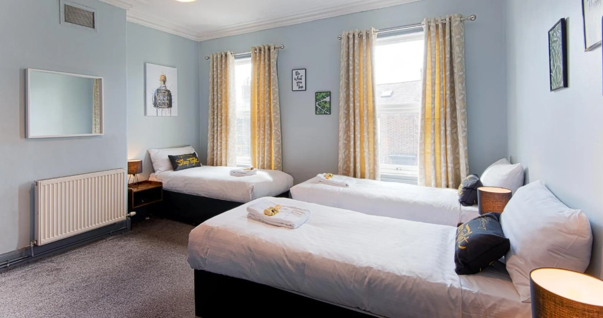Bedroom, Bed in The Bishophill Gathering York - Sleeps Up To 12