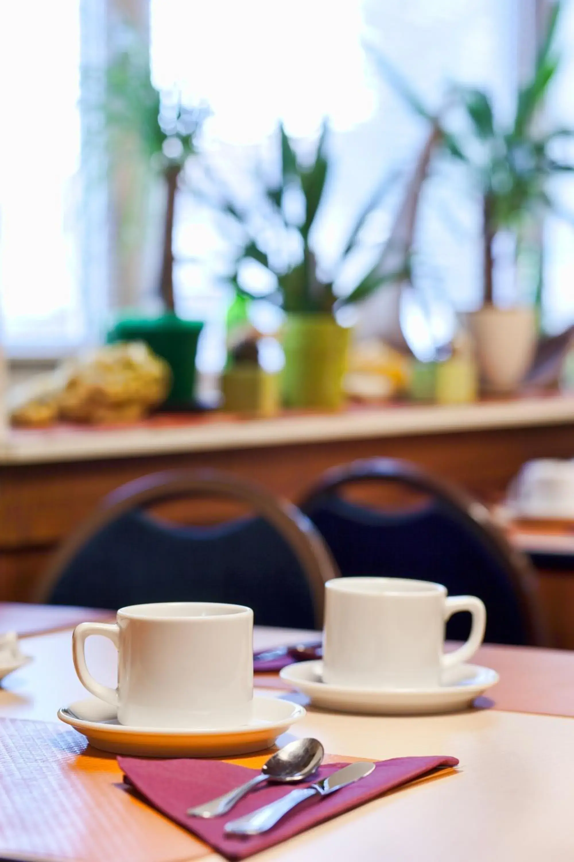Coffee/tea facilities in Logis Hôtel & Restaurant Arcombelle Coffee/tea facilities in Logis Hôtel & Restaurant Arcombelle