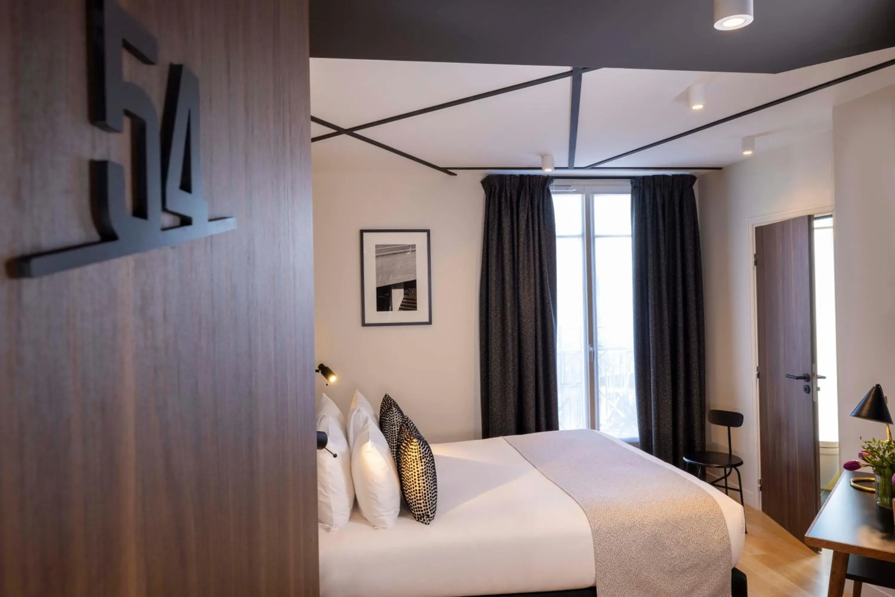 Bed in Paris Art Hotel Quartier Latin by Malone Bed in Paris Art Hotel Quartier Latin by Malone