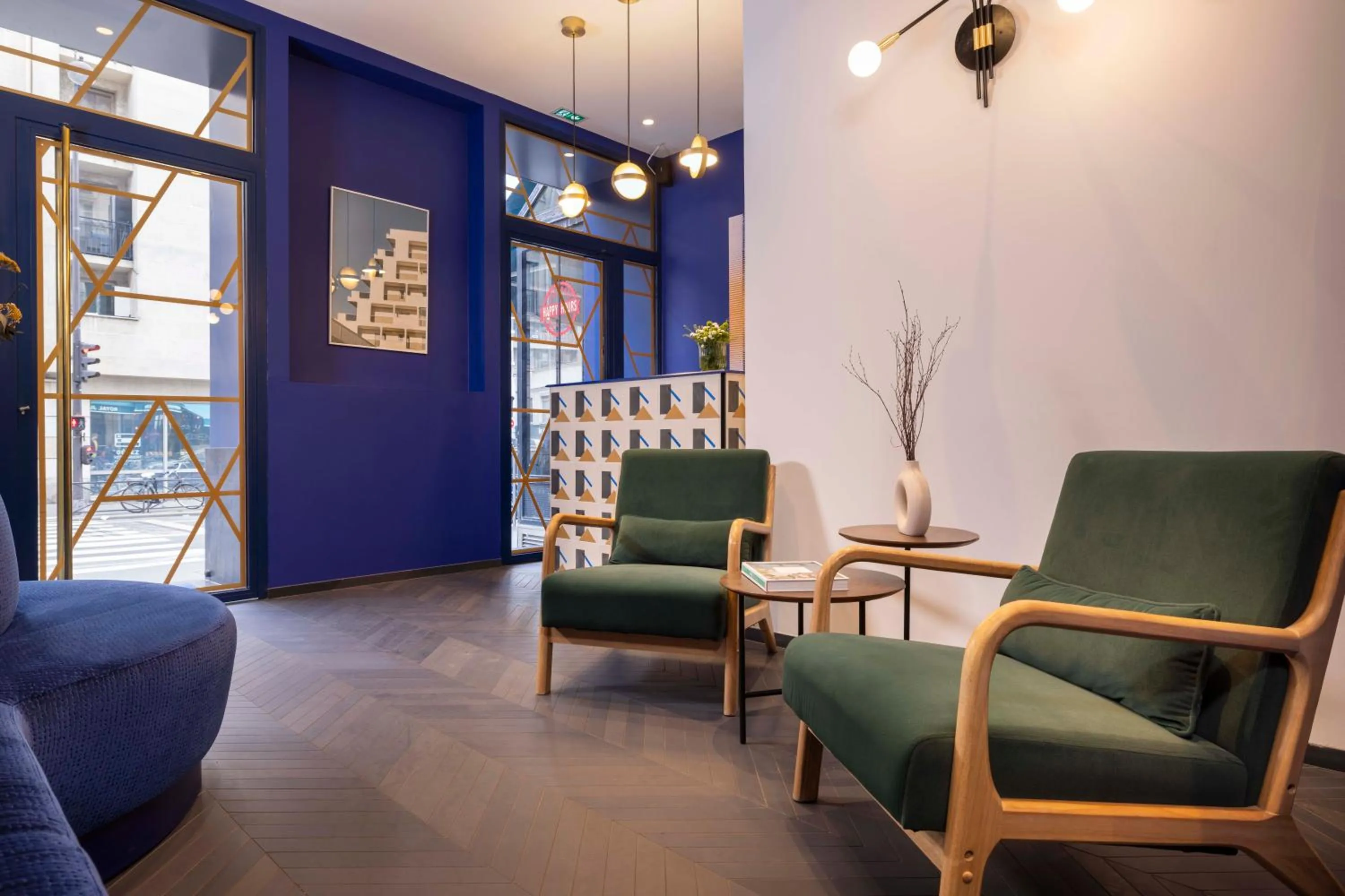 Lobby or reception in Paris Art Hotel Quartier Latin by Malone