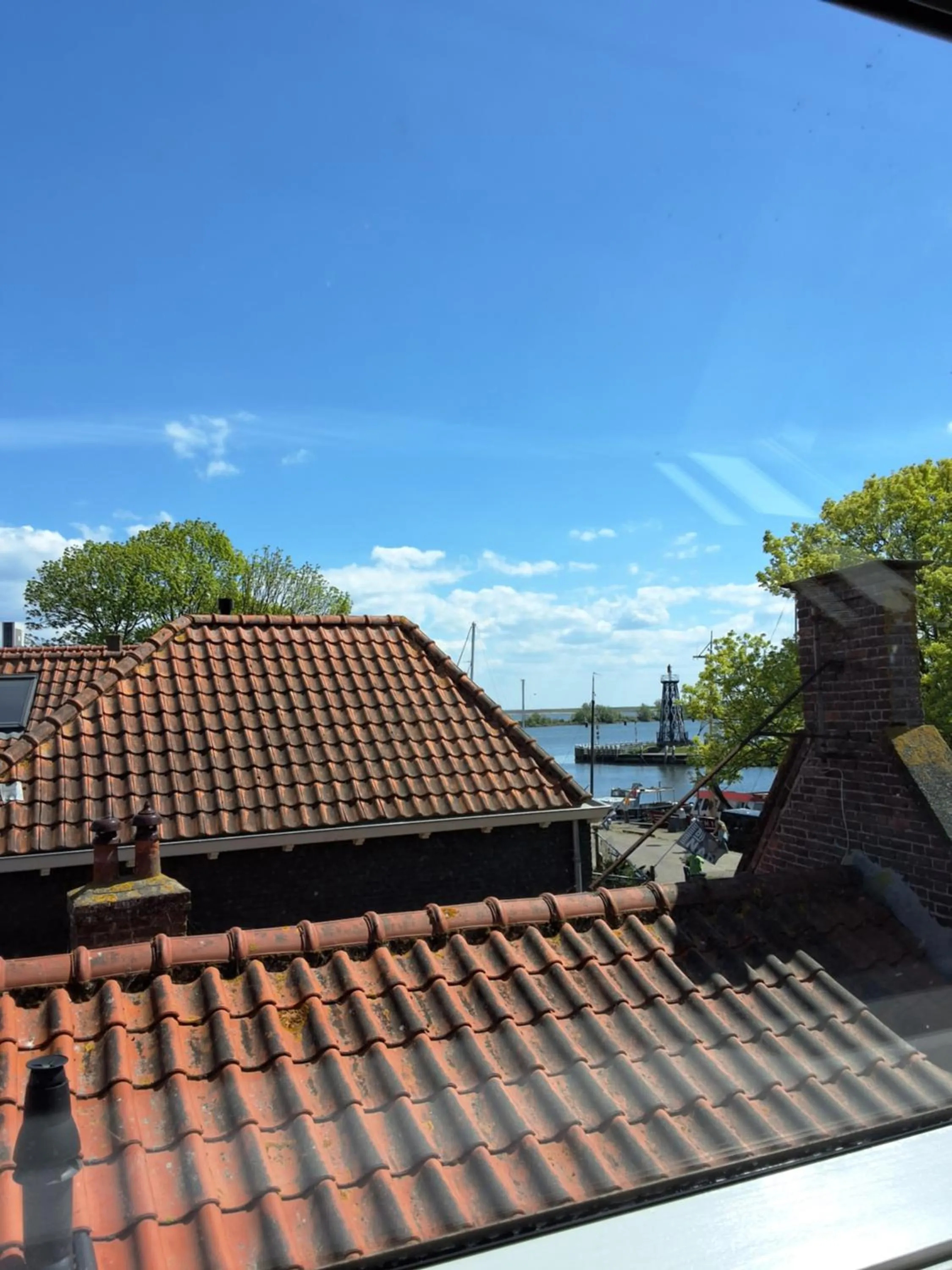 Lake view in Appartement Havenzicht