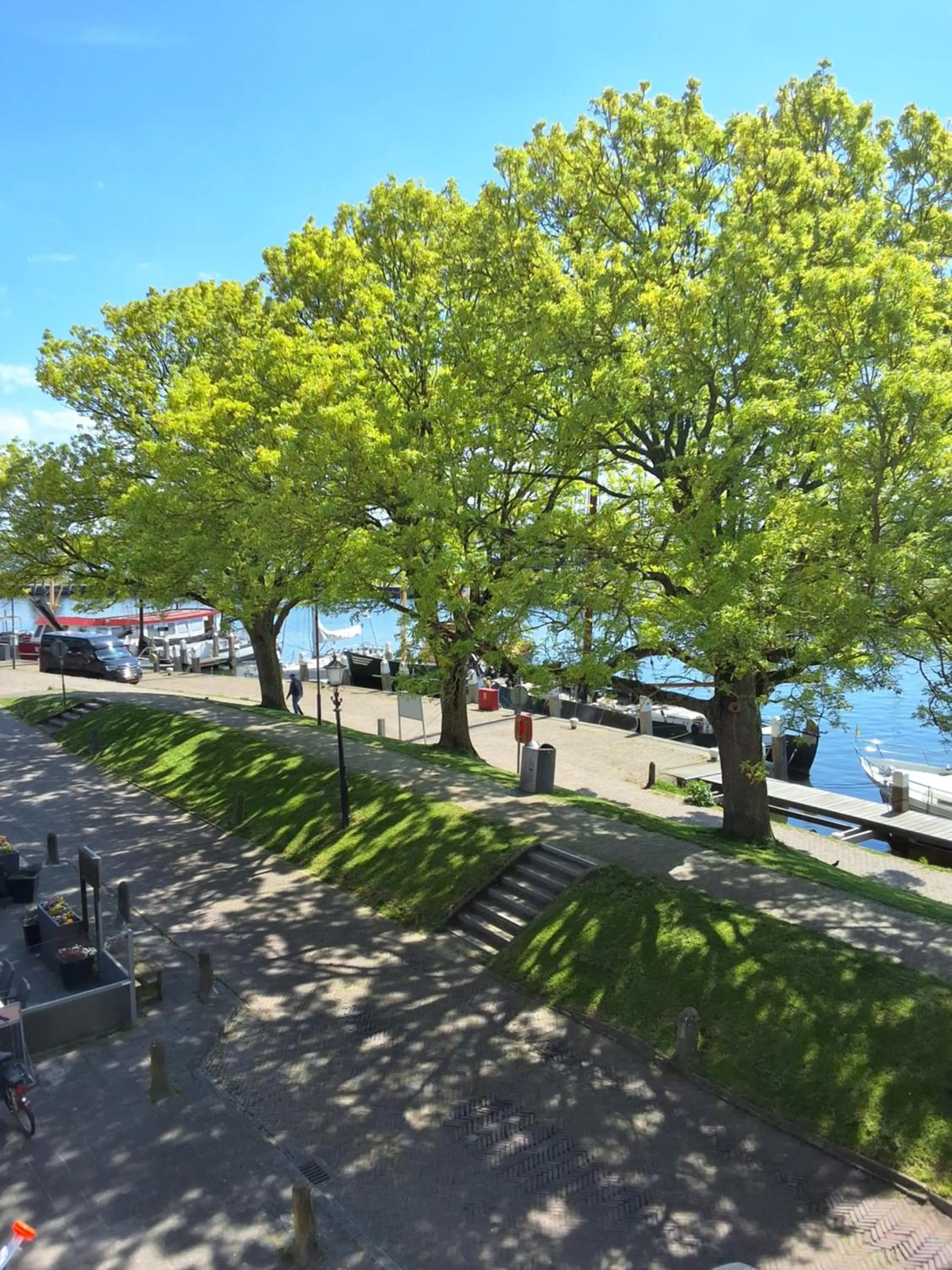 Lake view in Appartement Havenzicht