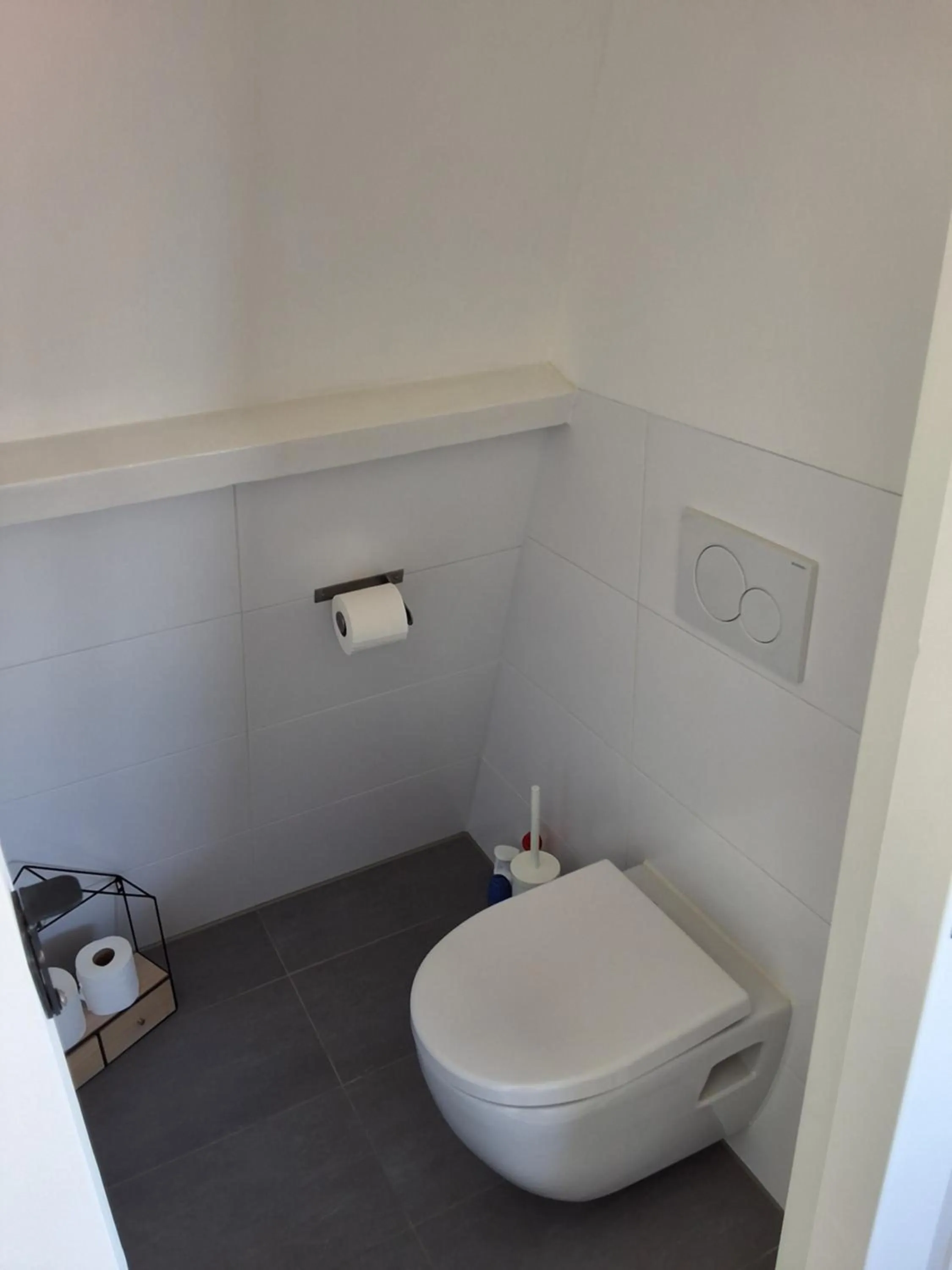 Toilet in Appartement Havenzicht