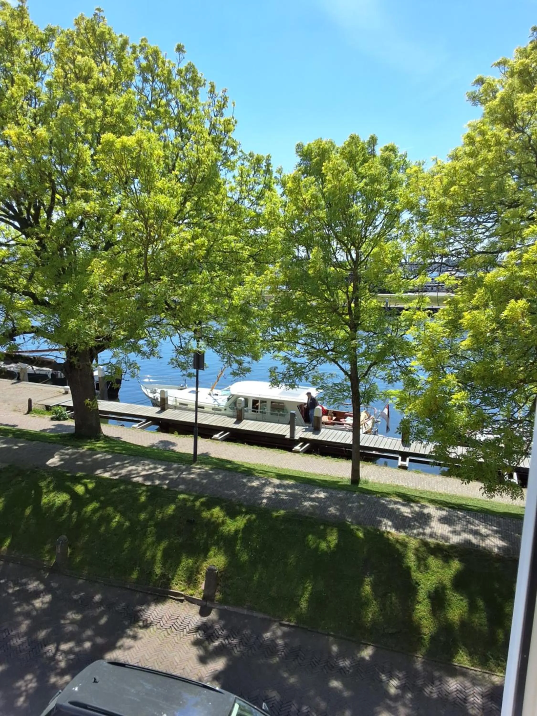 Lake view in Appartement Havenzicht