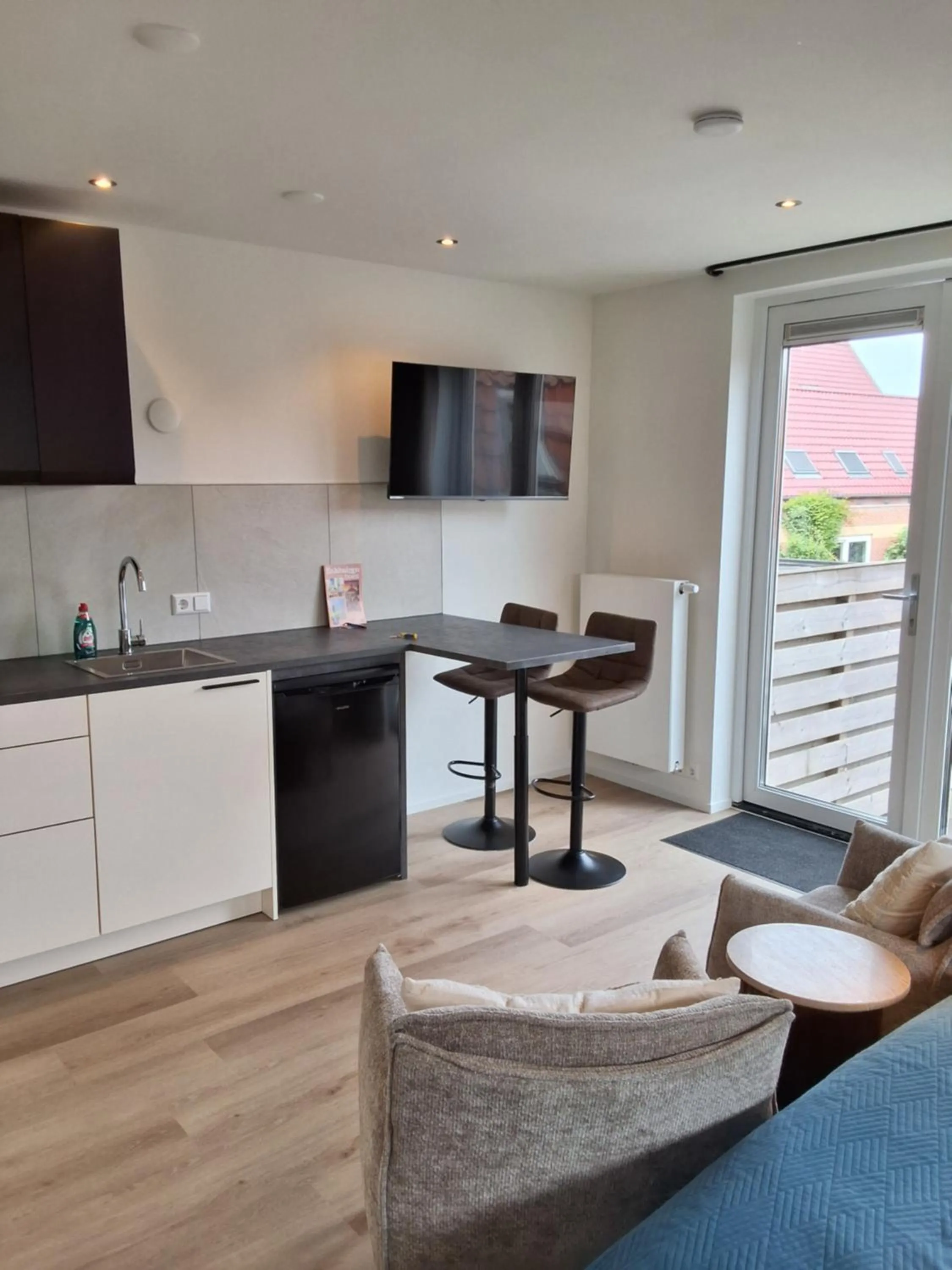 Kitchen or kitchenette in Appartement Havenzicht