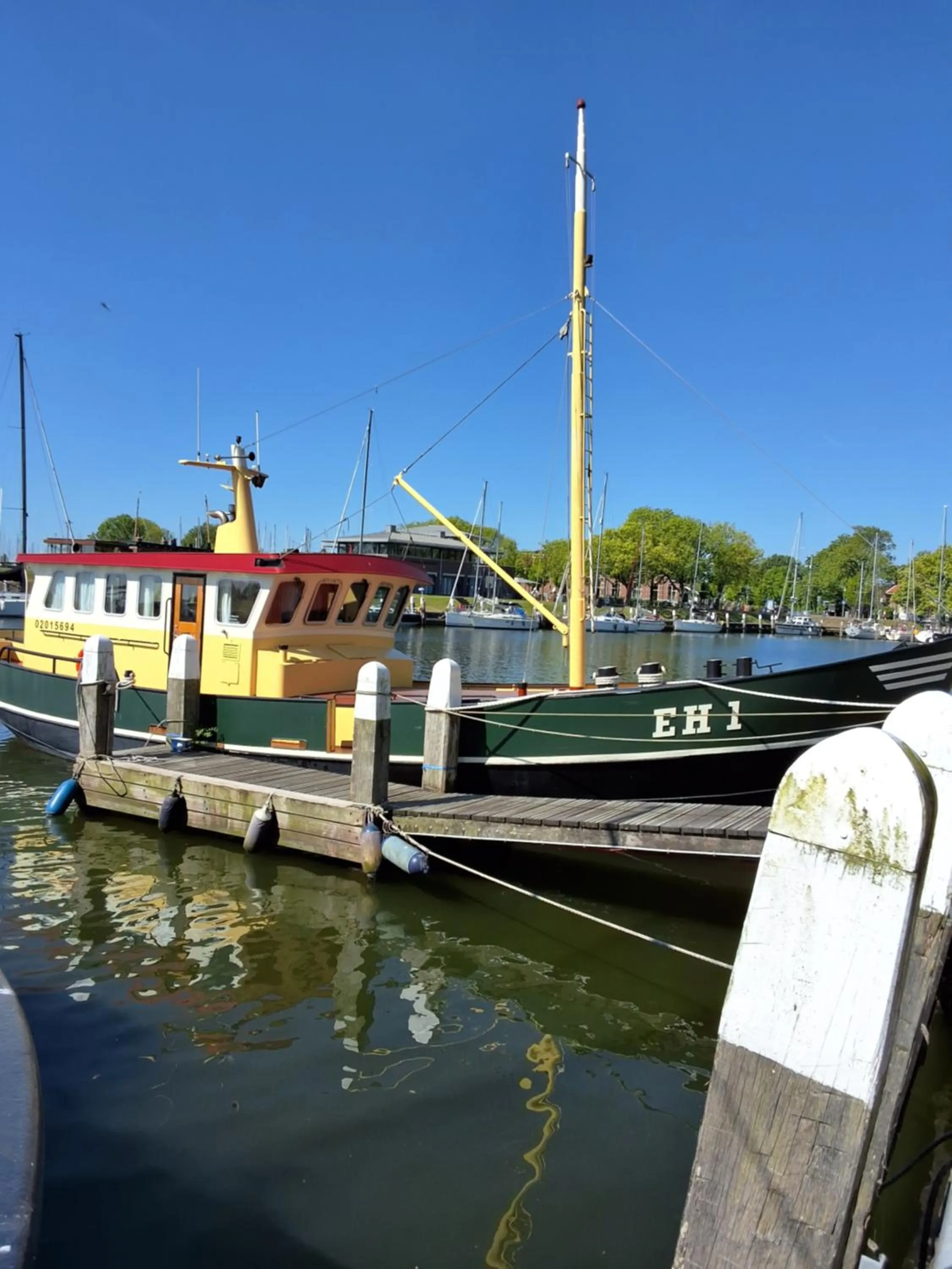 Lake view in Appartement Havenzicht
