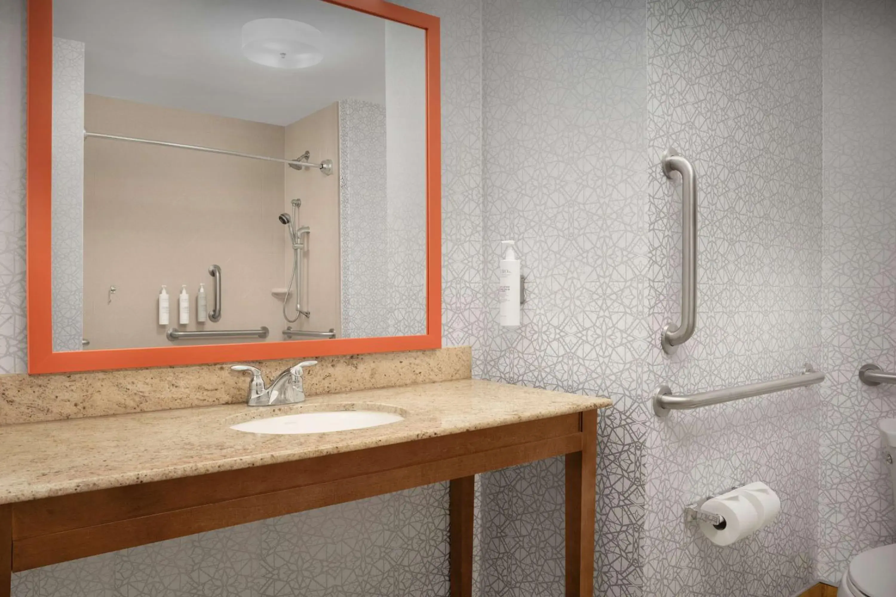 Bathroom in Hampton Inn & Suites Williston Bathroom in Hampton Inn & Suites Williston