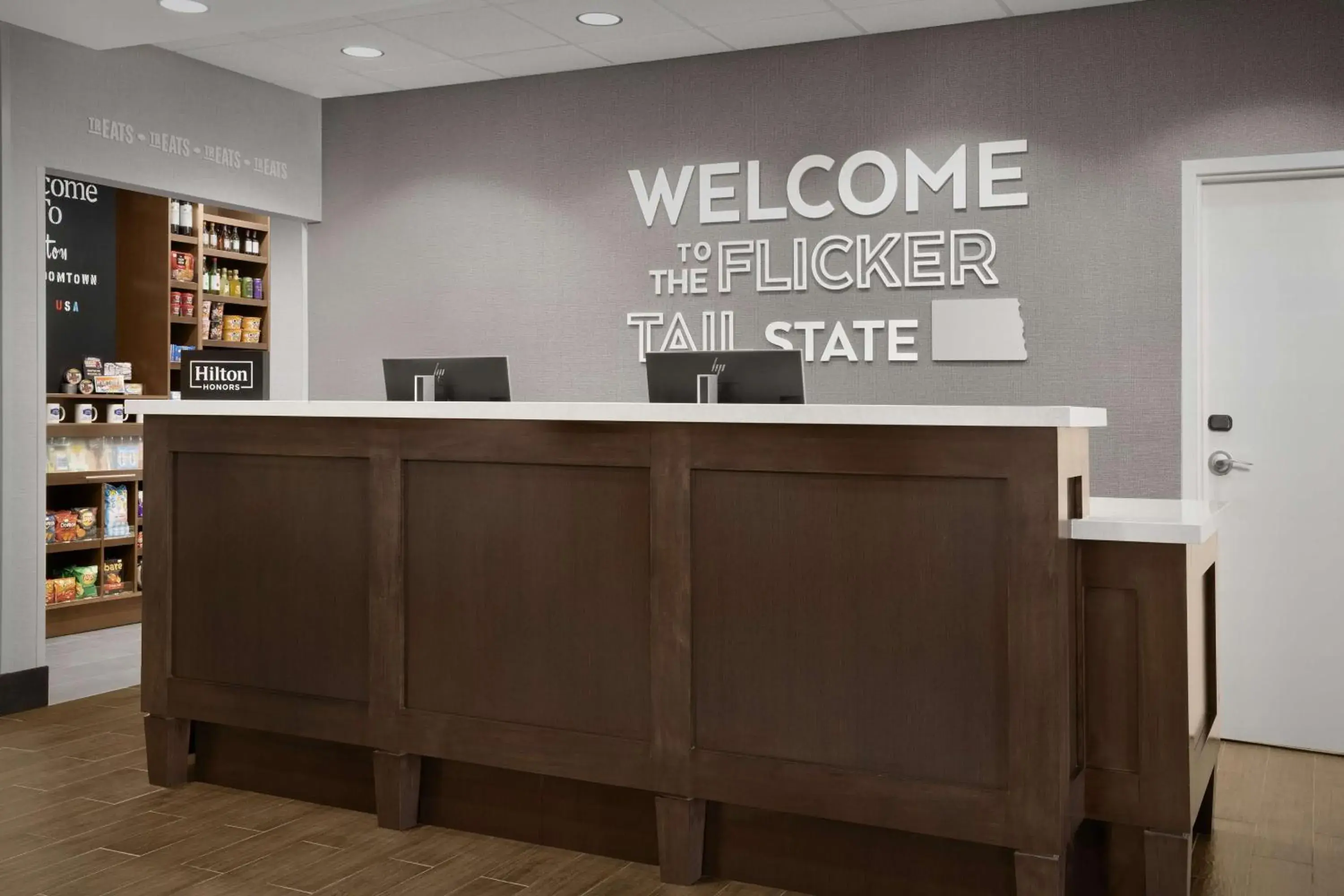 Lobby or reception in Hampton Inn & Suites Williston Lobby or reception in Hampton Inn & Suites Williston