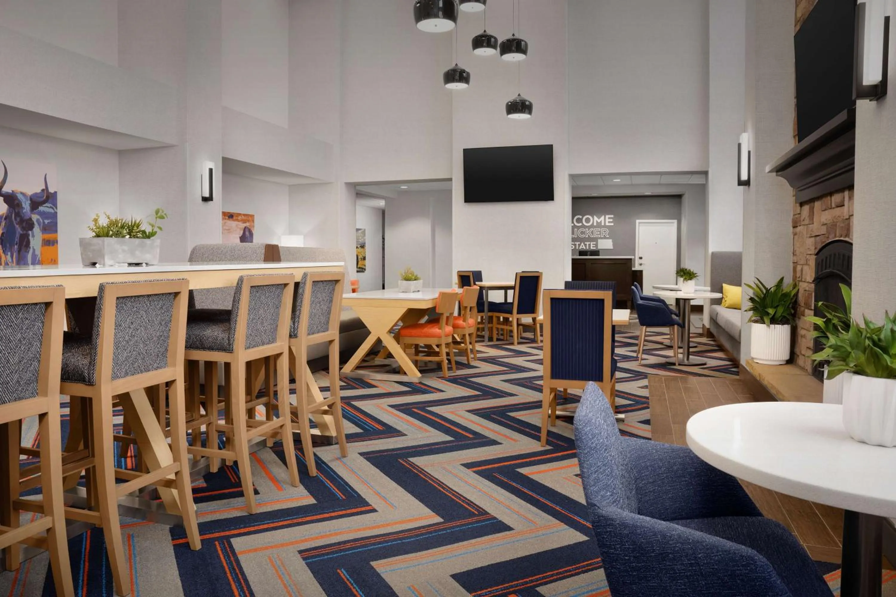 Breakfast in Hampton Inn & Suites Williston