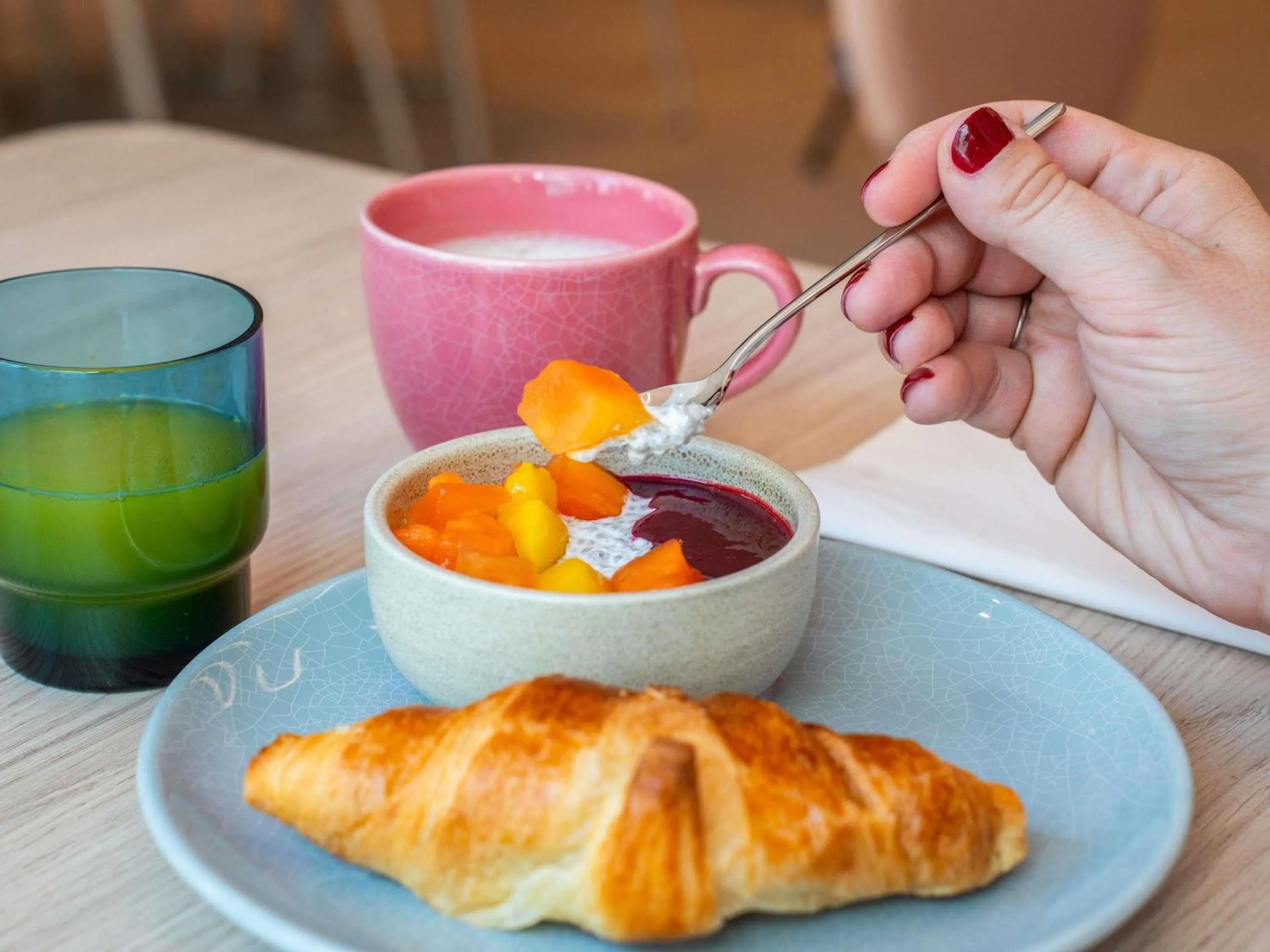 Breakfast in ibis Styles Paris Porte d'Orléans