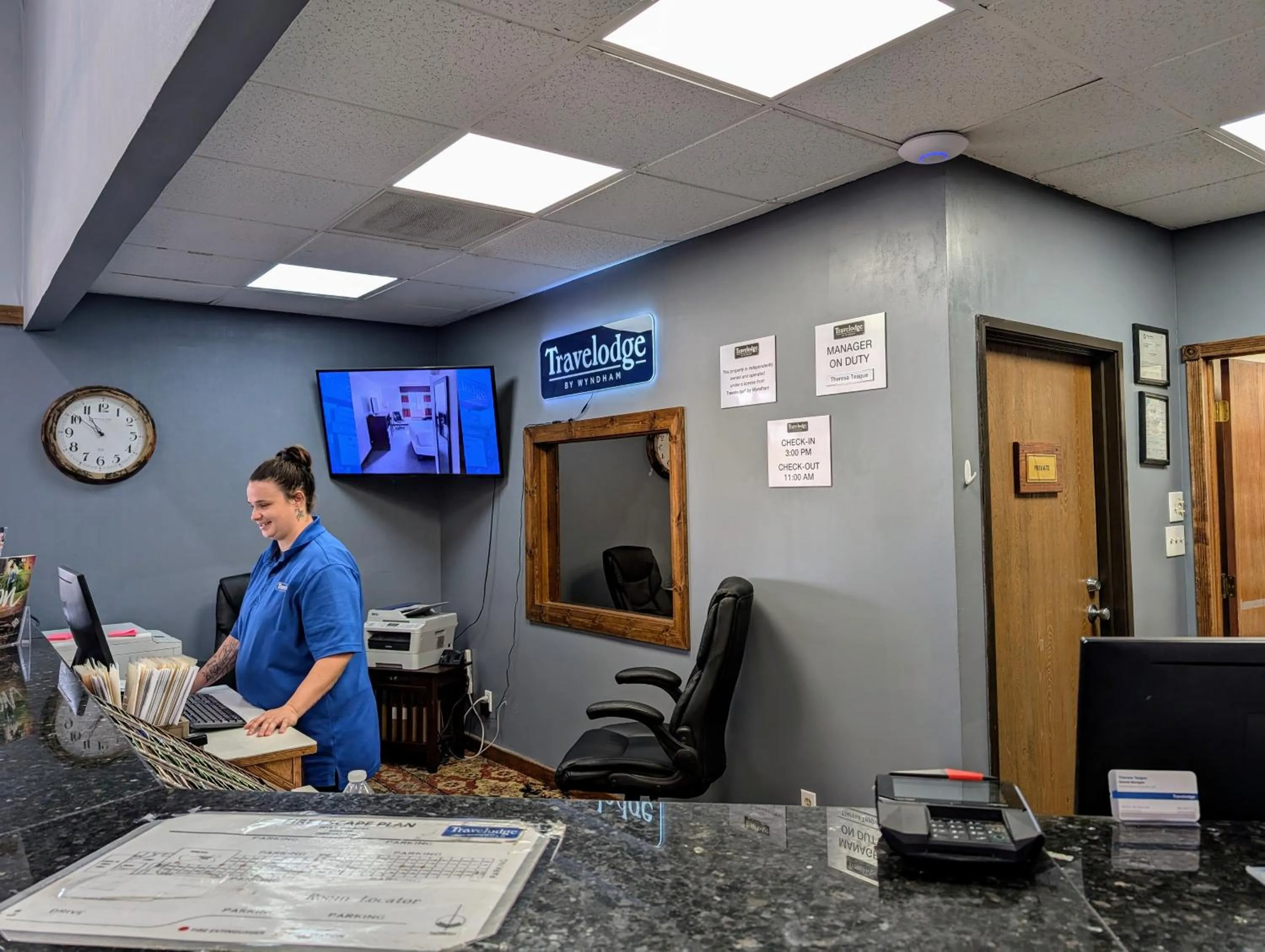 Lobby or reception in Travelodge by Wyndham Enid