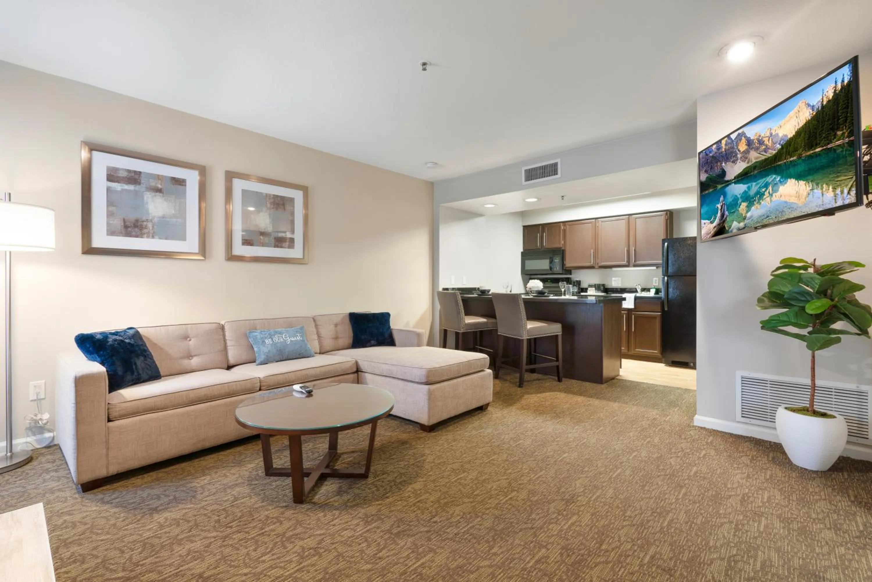 TV and multimedia in Chase Suites Brea-Fullerton - North Orange County