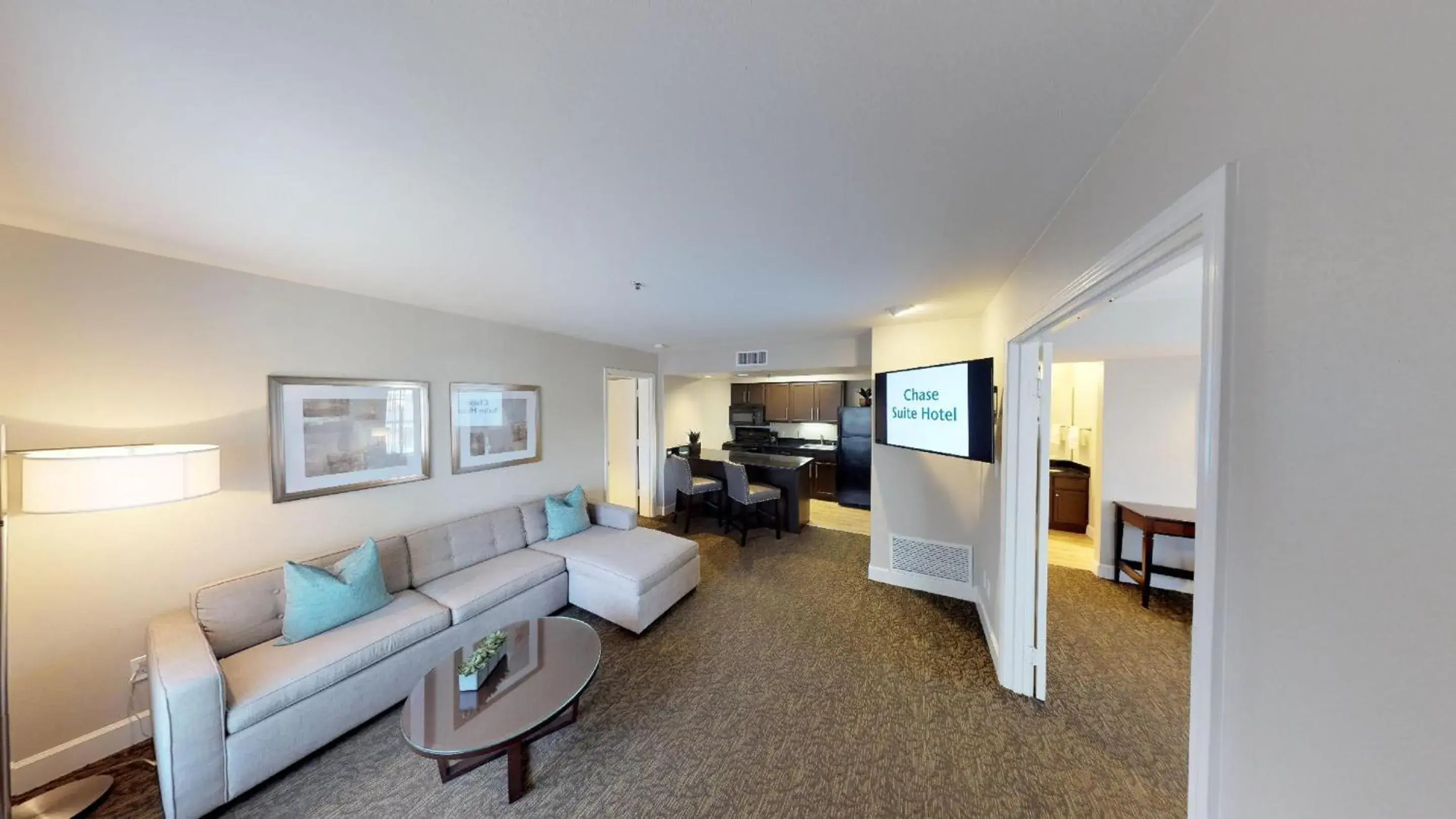 Living room in Chase Suites Brea-Fullerton - North Orange County Living room in Chase Suites Brea-Fullerton - North Orange County