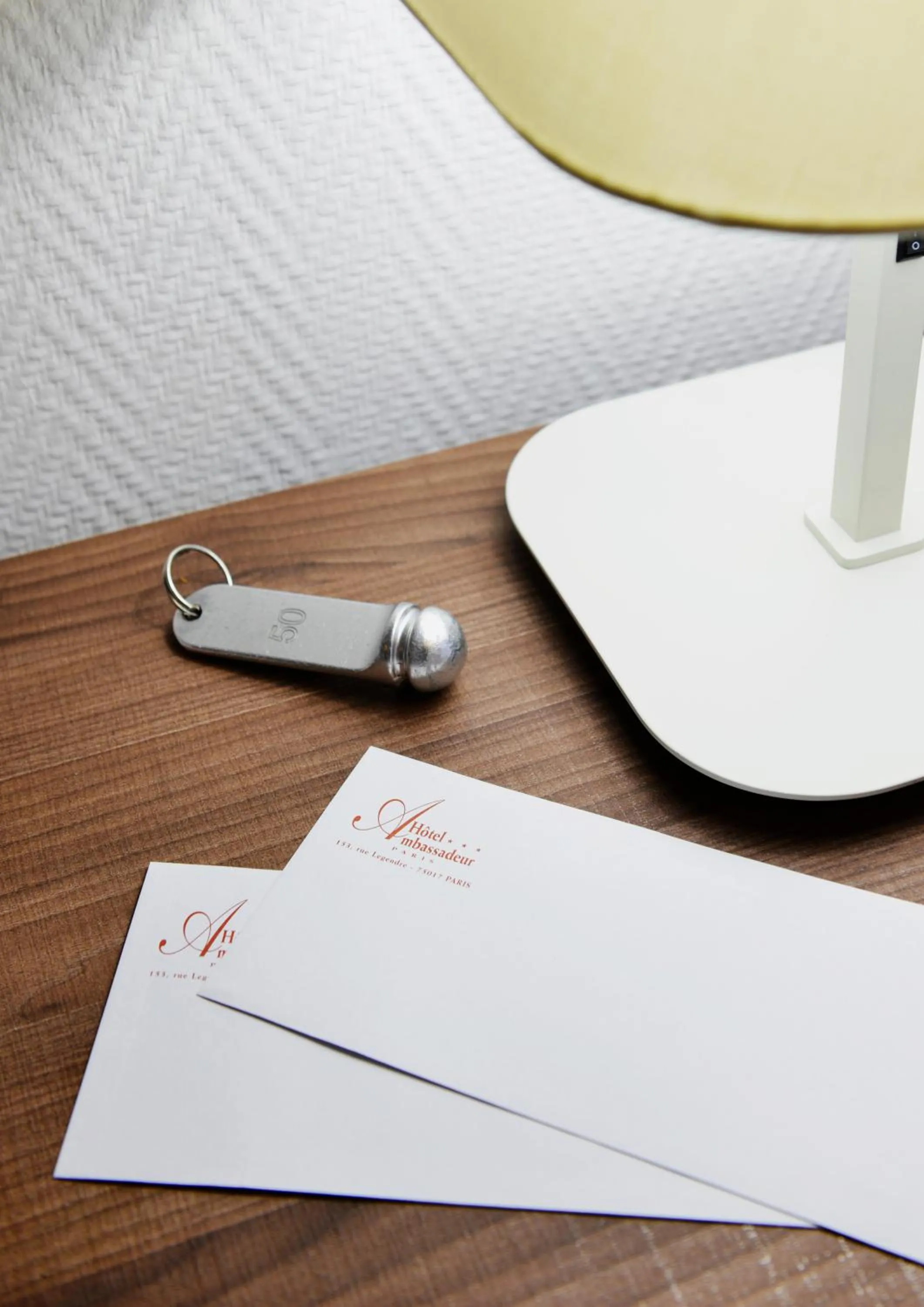 Decorative detail in Hôtel Ambassadeur