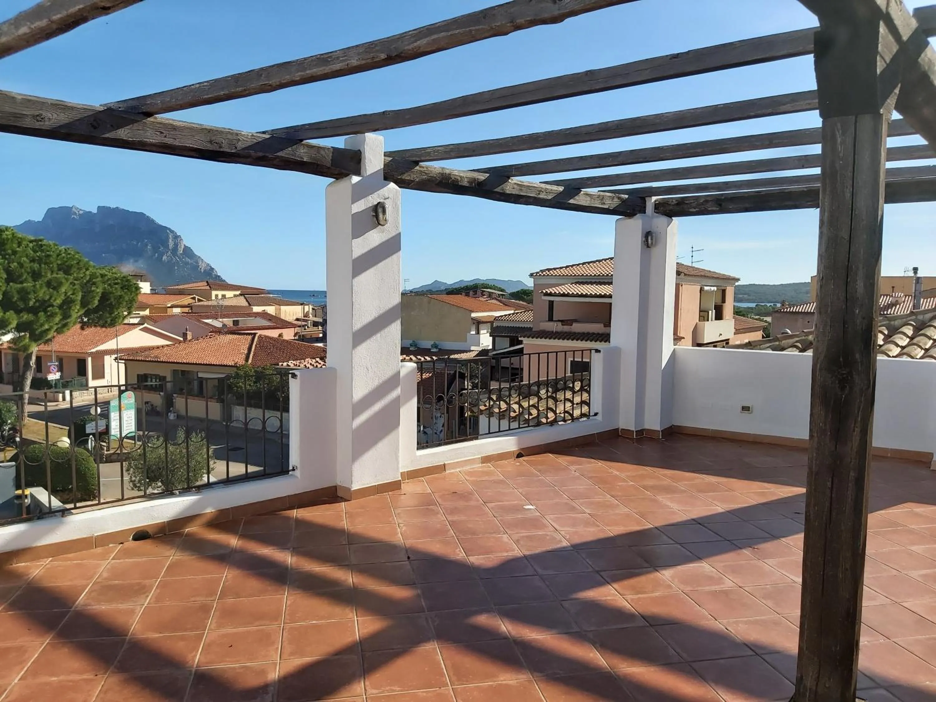 Balcony/Terrace in Hotel il Faro di Molara