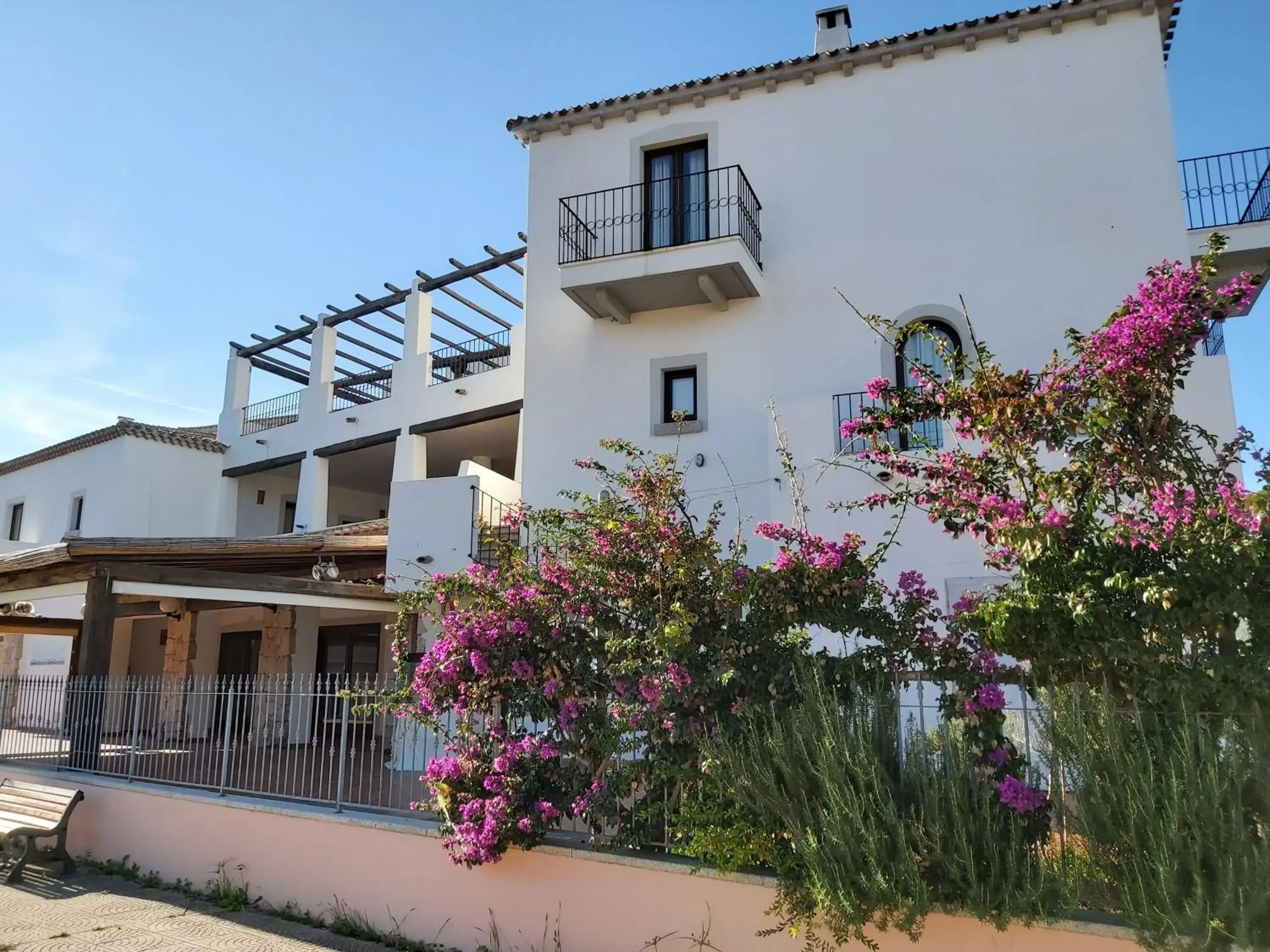 Facade/entrance in Hotel il Faro di Molara Facade/entrance in Hotel il Faro di Molara