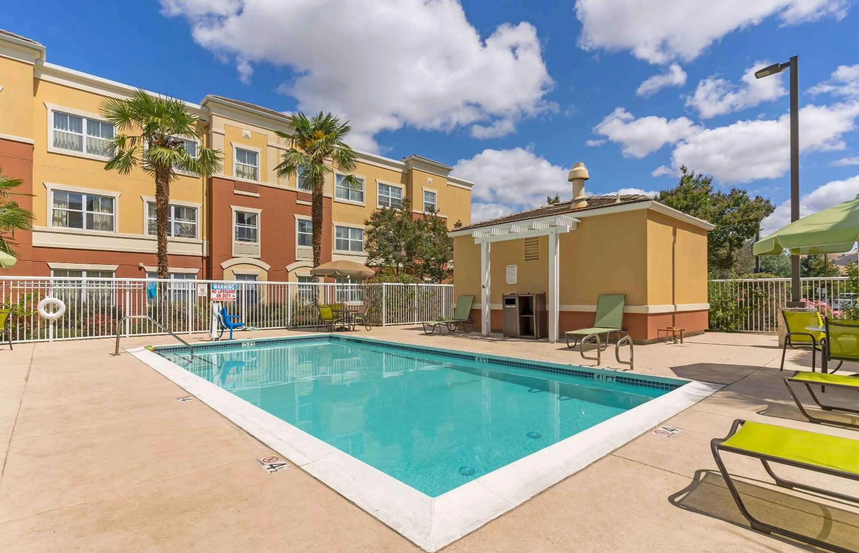 Pool view in Extended Stay America Suites - San Jose - Edenvale - South