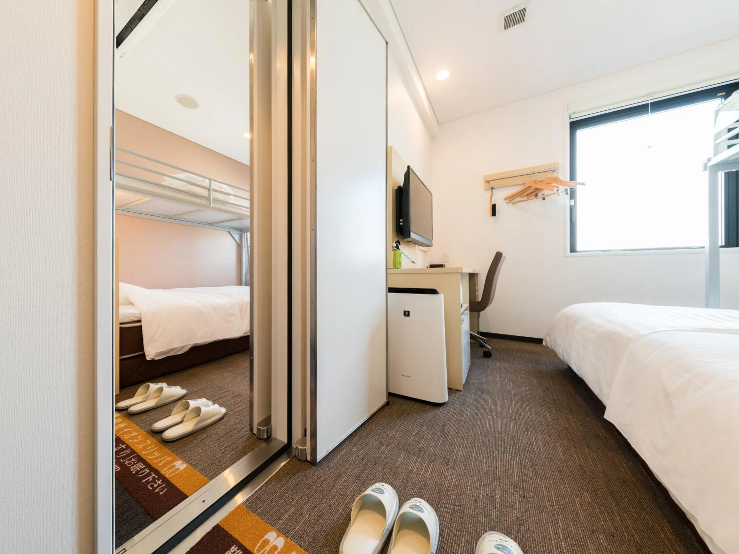 Bed in Super Hotel Tokyo Kinshicho Ekimae