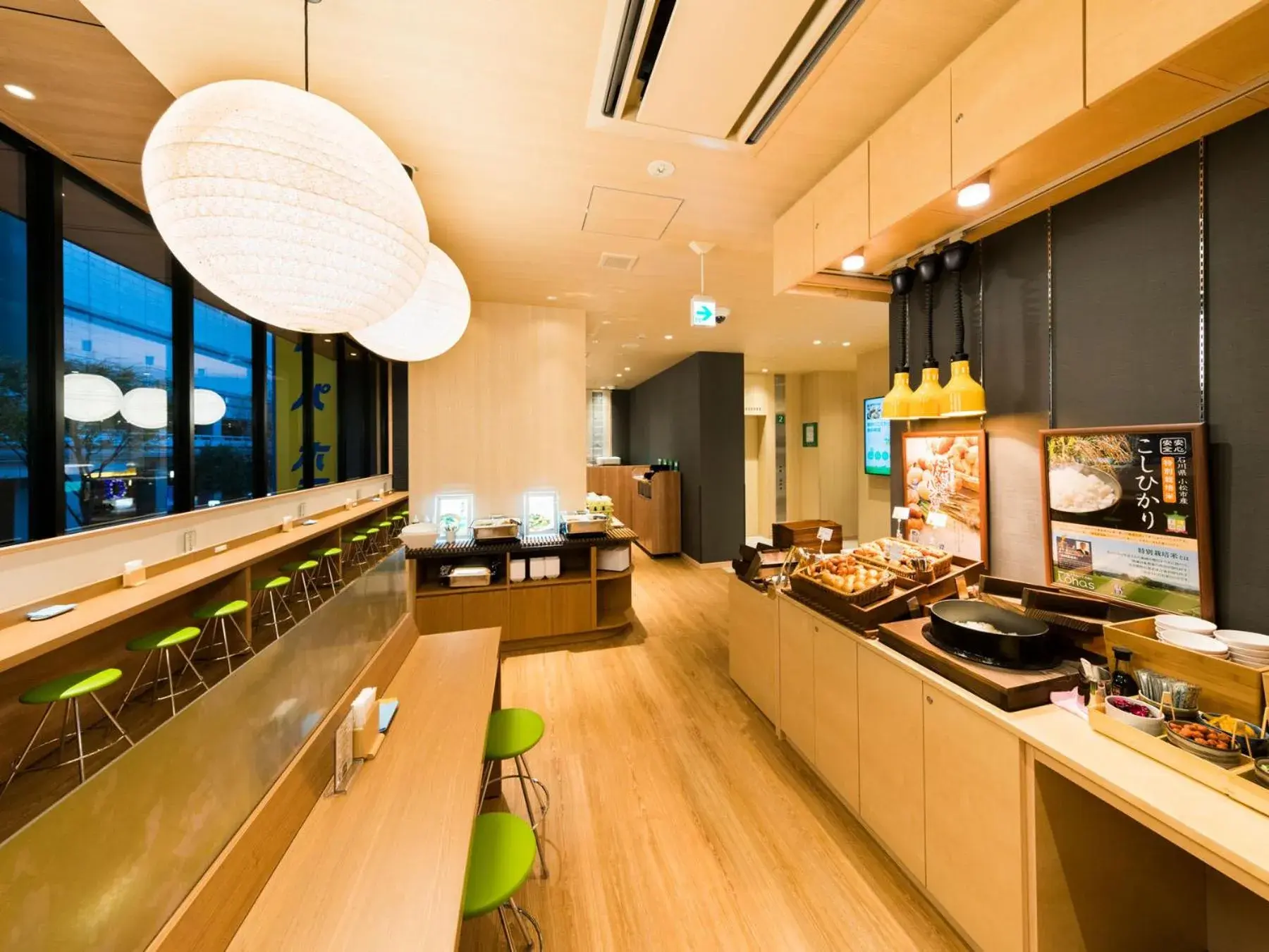 Buffet breakfast in Super Hotel Tokyo Kinshicho Ekimae Buffet breakfast in Super Hotel Tokyo Kinshicho Ekimae