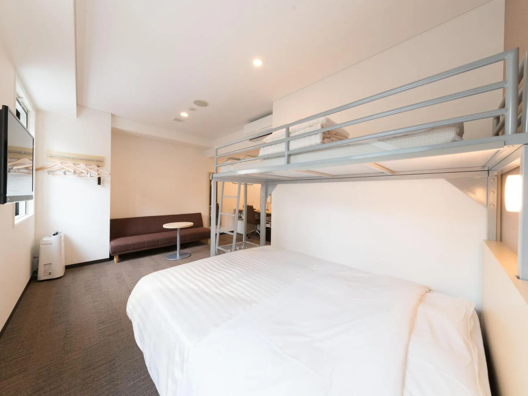 Photo of the whole room, Bed in Super Hotel Tokyo Kinshicho Ekimae