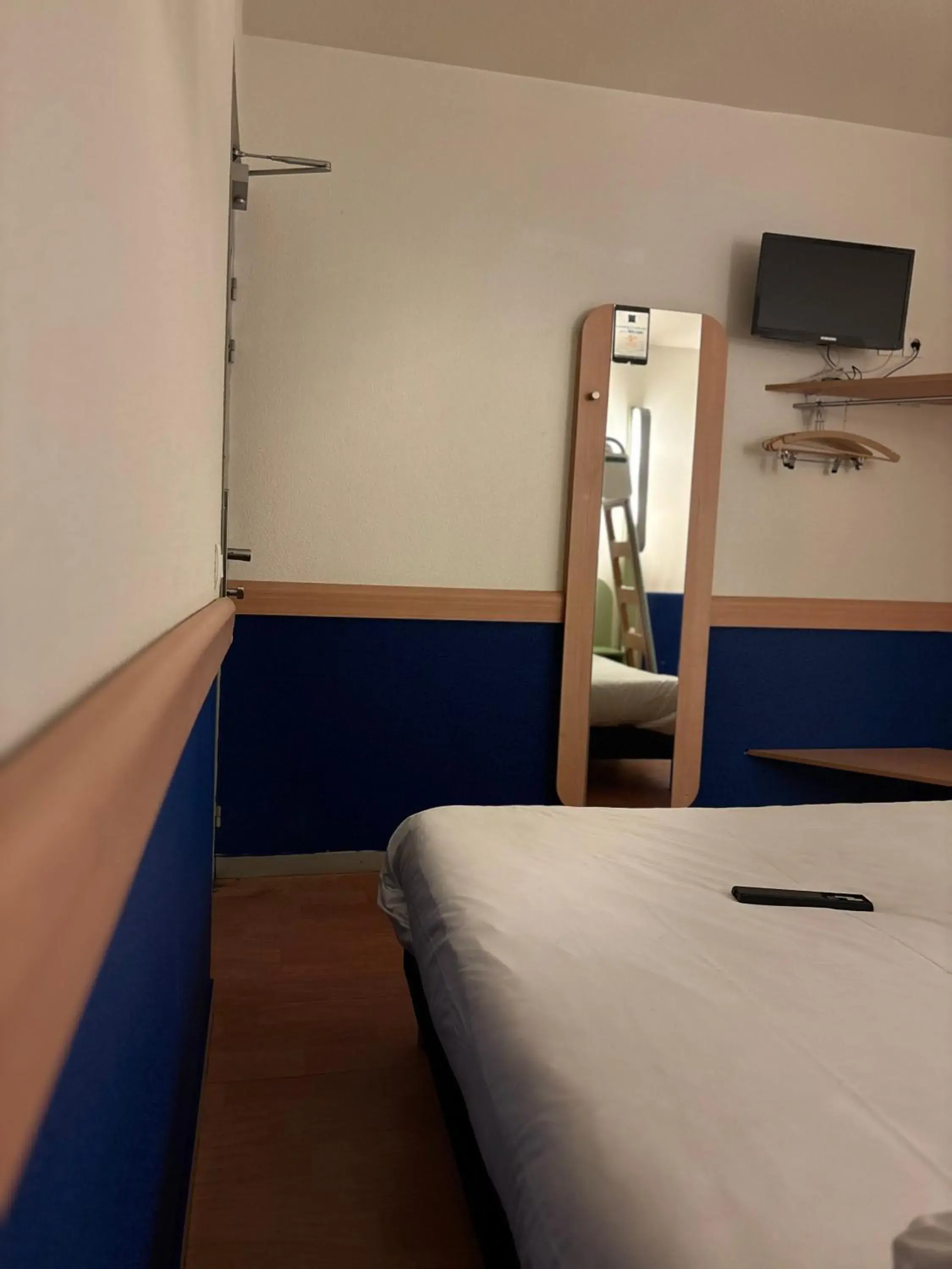 Bed in ibis budget Belfort Centre Bed in ibis budget Belfort Centre