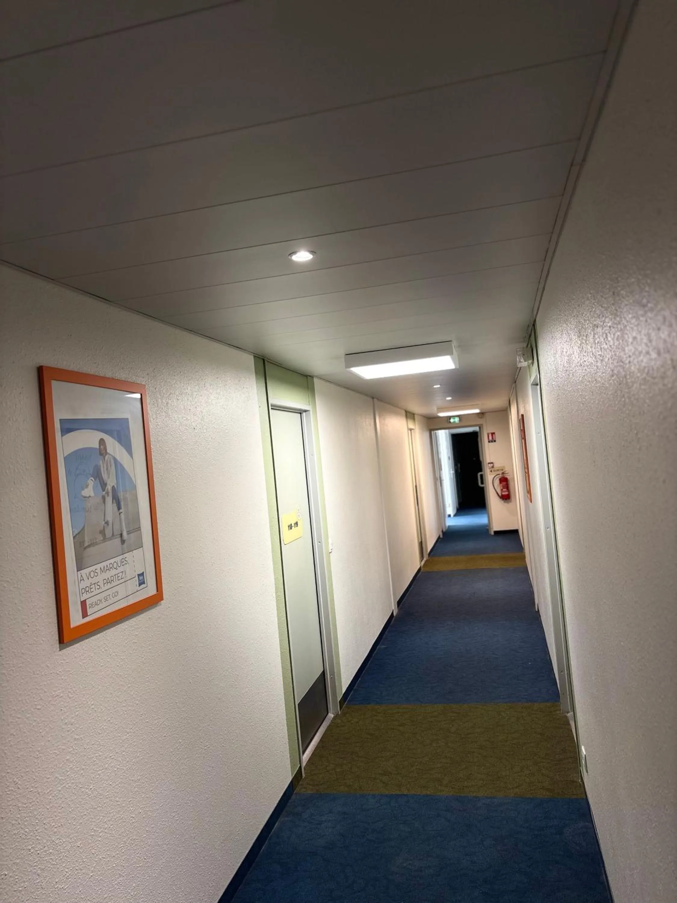 Decorative detail in ibis budget Belfort Centre