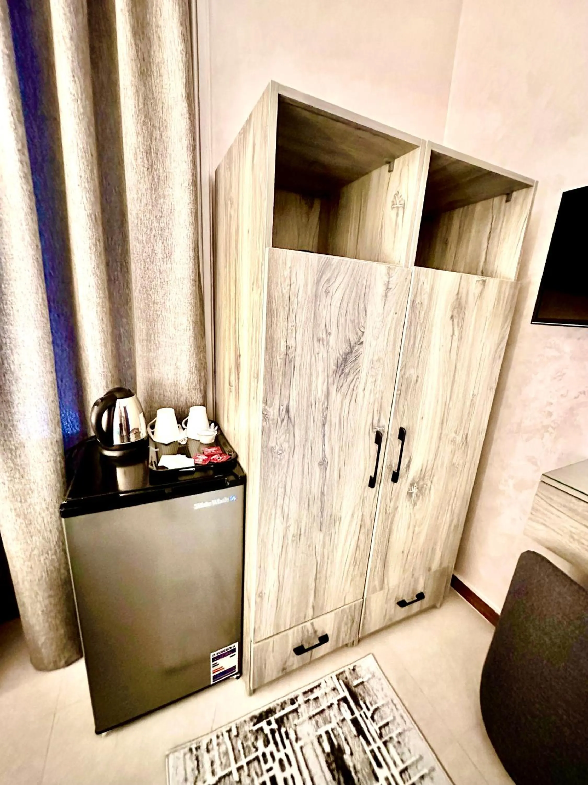 Kitchen or kitchenette in Heritage Hostel Cairo