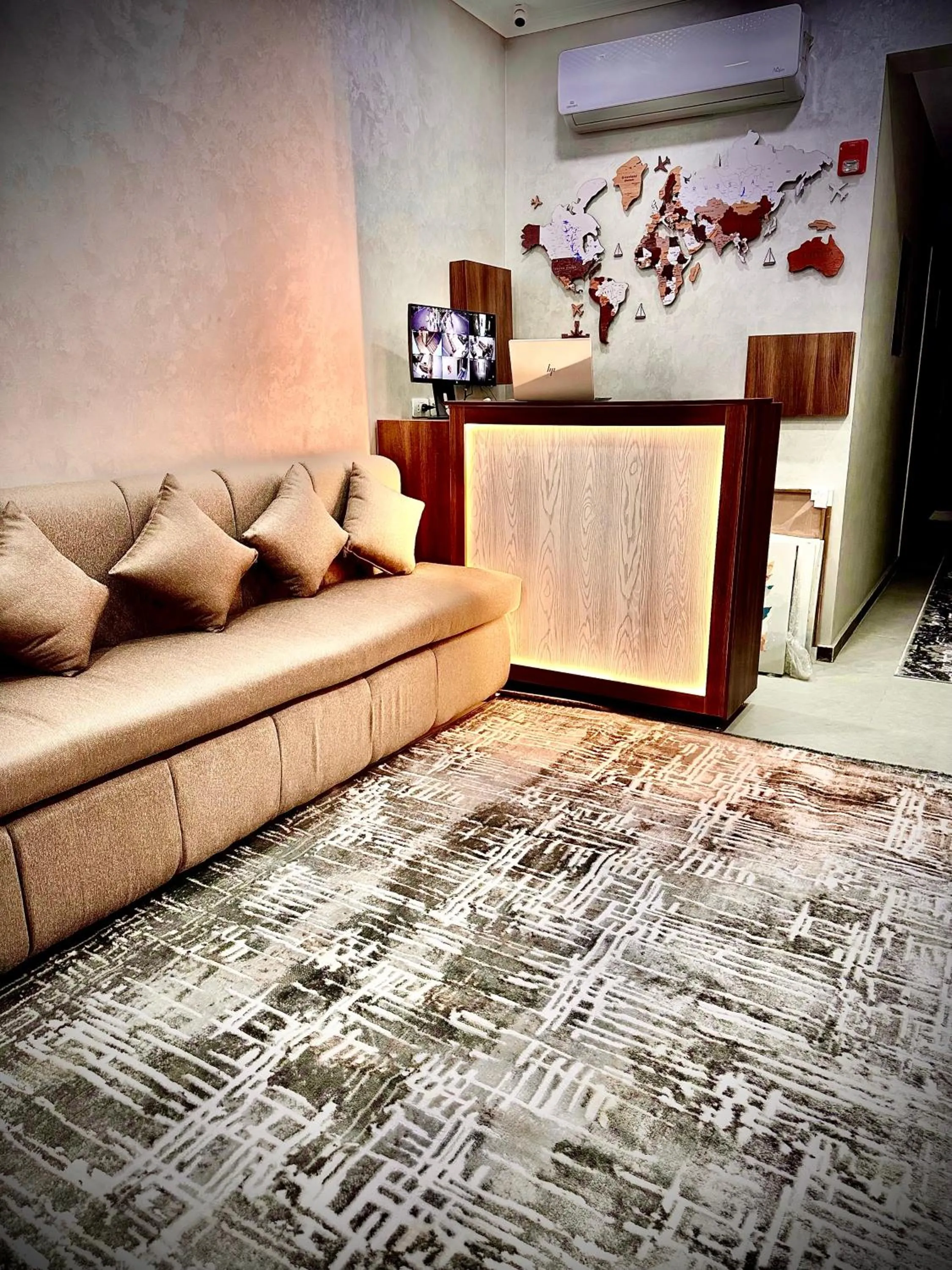 Lobby or reception in Heritage Hostel Cairo