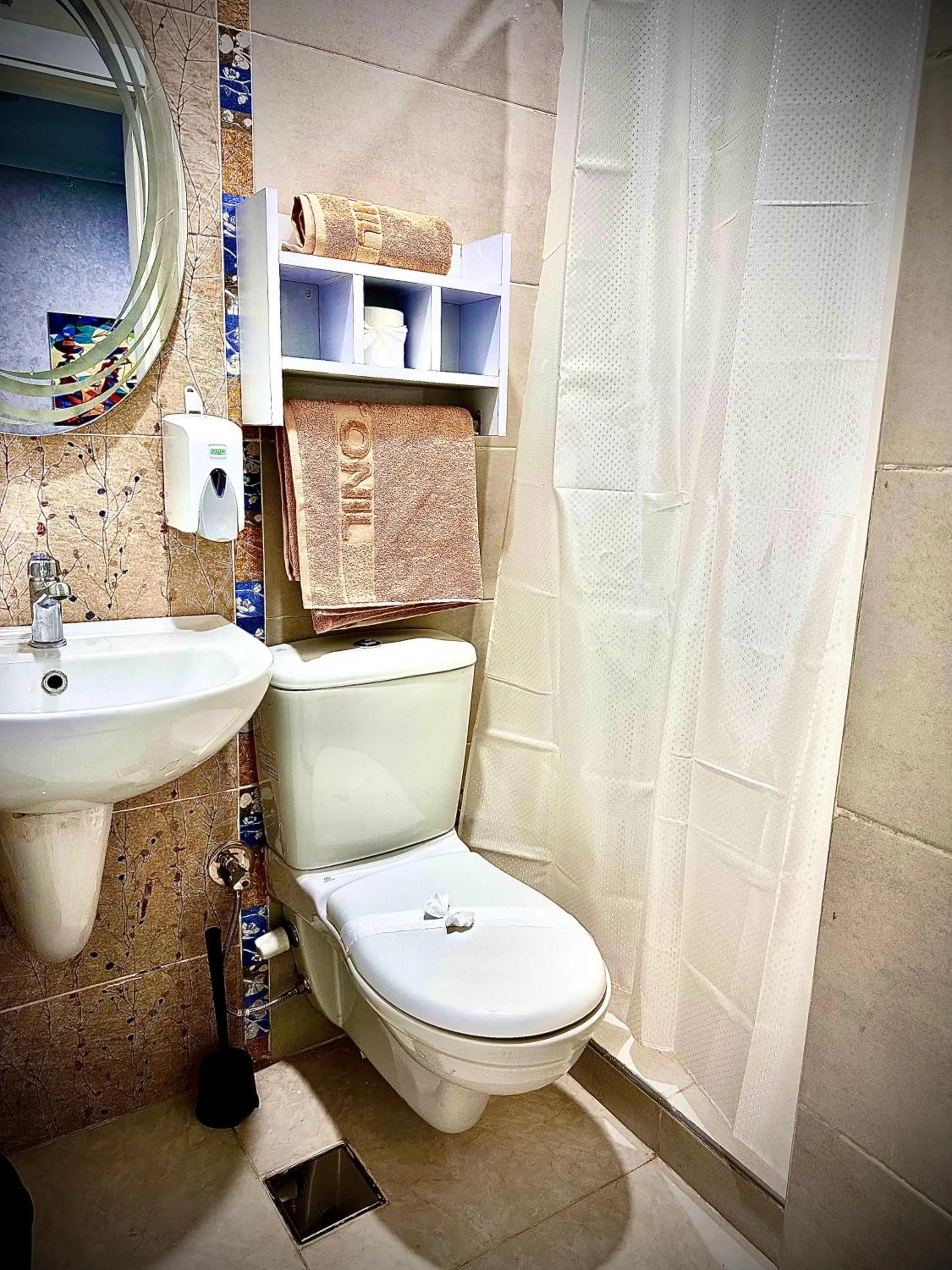 Bathroom in Heritage Hostel Cairo